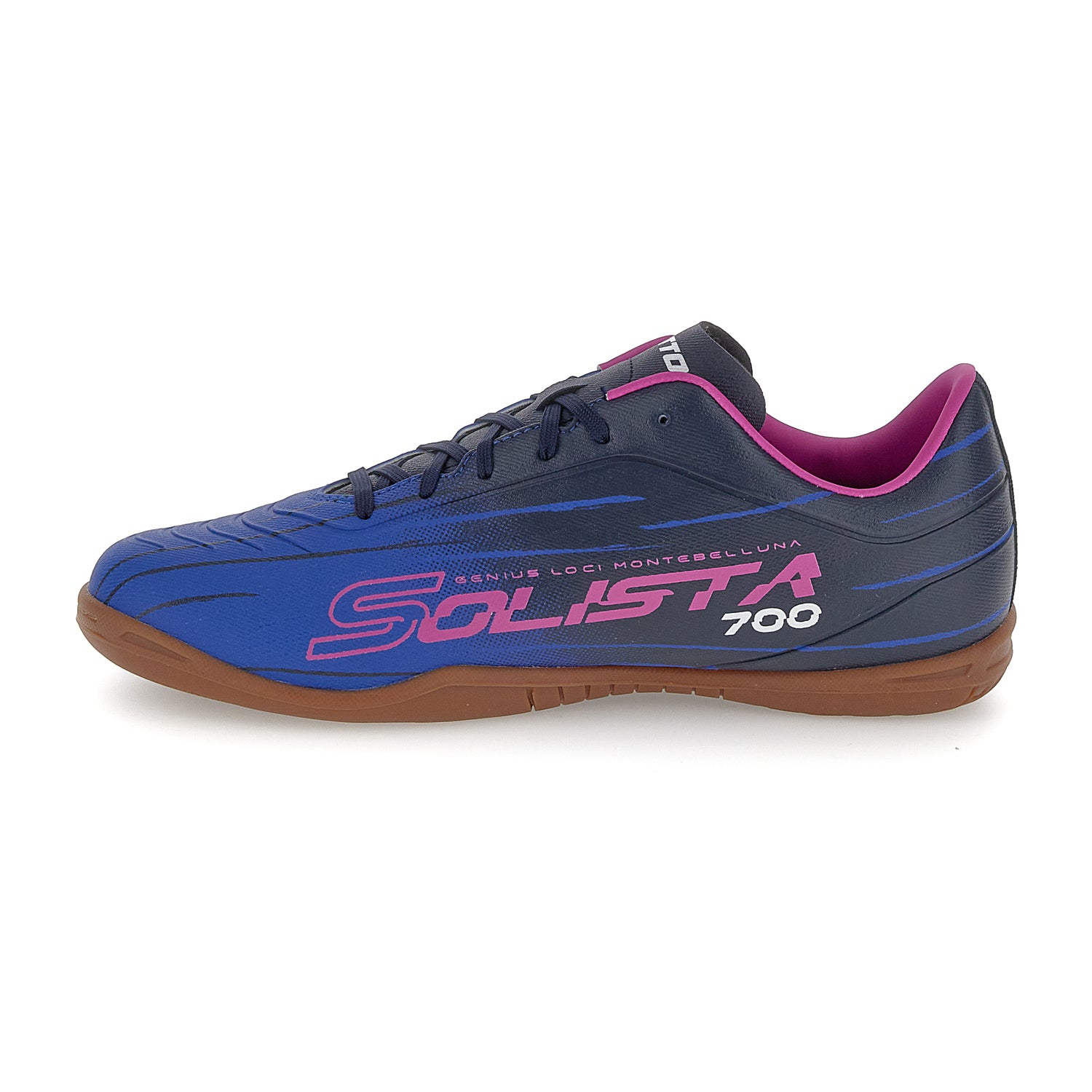 UNISEX SCARPE FUTSAL INDOOR SOLISTA 700 BLU SCURO 221358 CJS 03