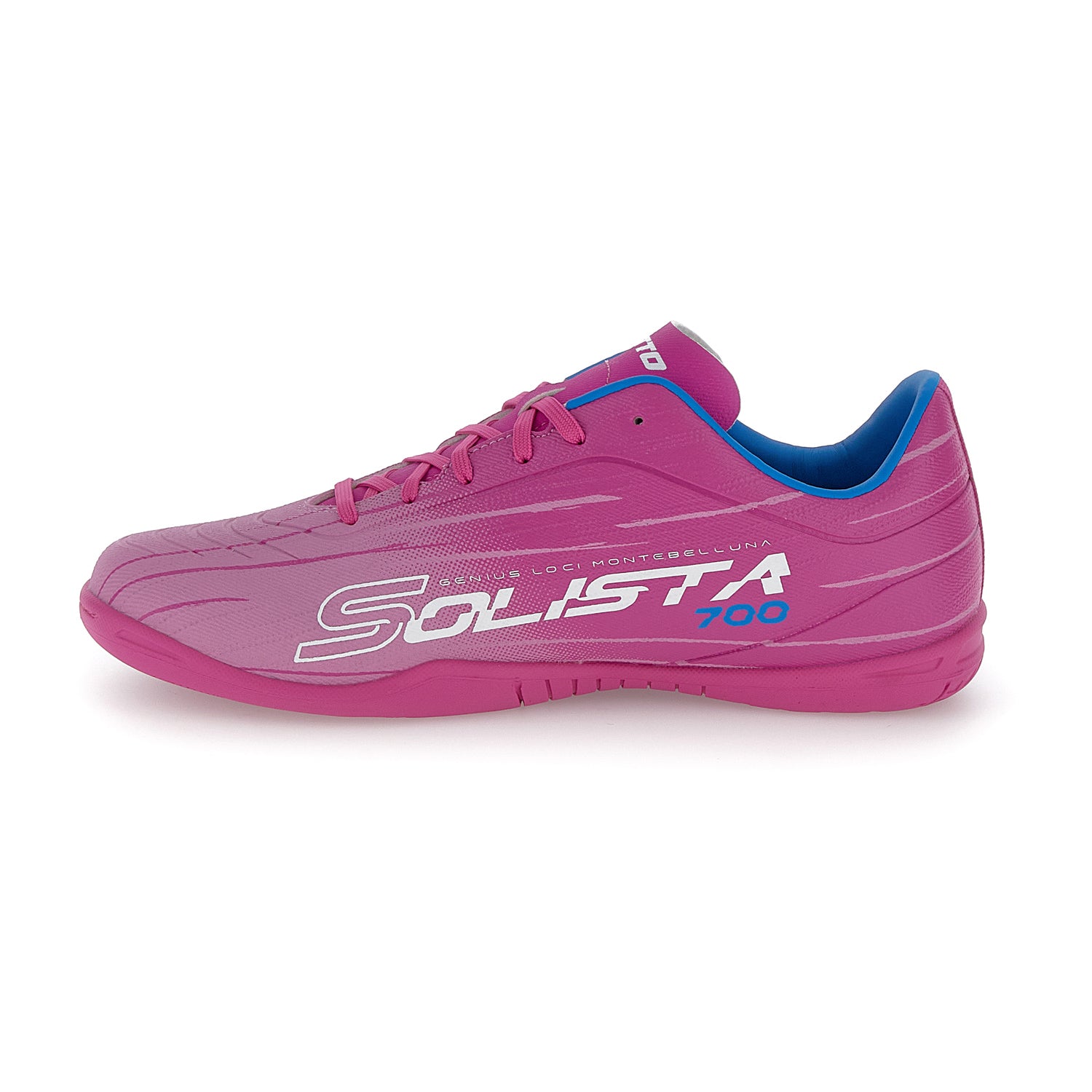 UNISEX SCARPE FUTSAL INDOOR SOLISTA 700 ROSA SCURO 221358 CJW 03