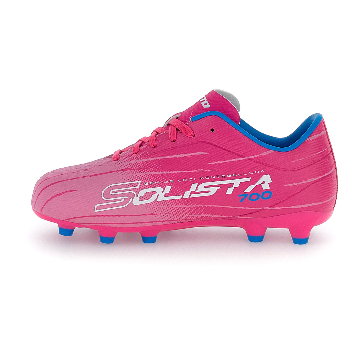 RAGAZZI SCARPE CALCIO FG SOLISTA 700 ROSA SCURO 221360 CJW 03