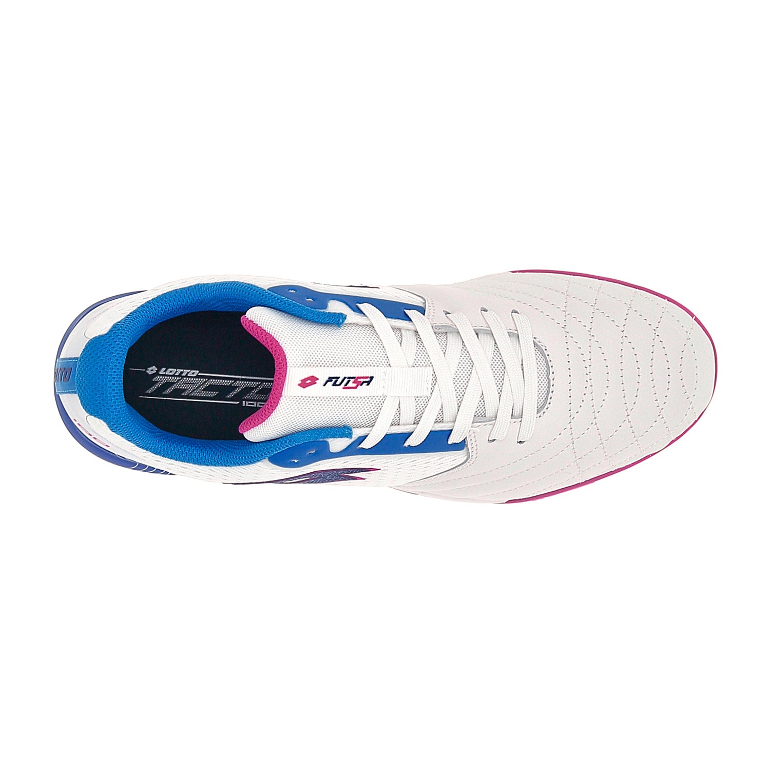 UNISEX SCARPE FUTSAL INDOOR TACTO 100 BIANCO 221366 CKL 06