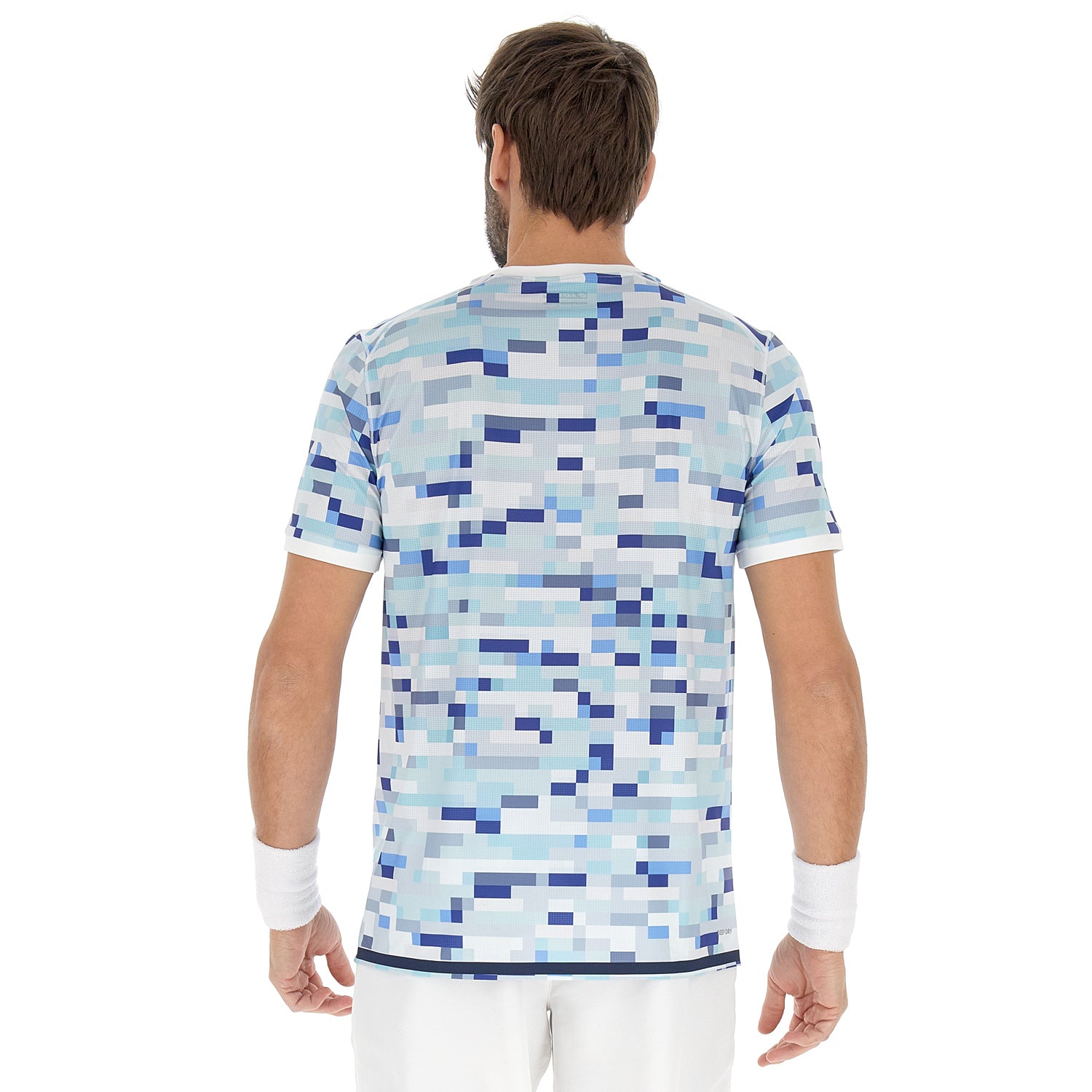 UOMO MAGLIETTA TENNIS TECH D3 AZZURRO 221377 CM3 02