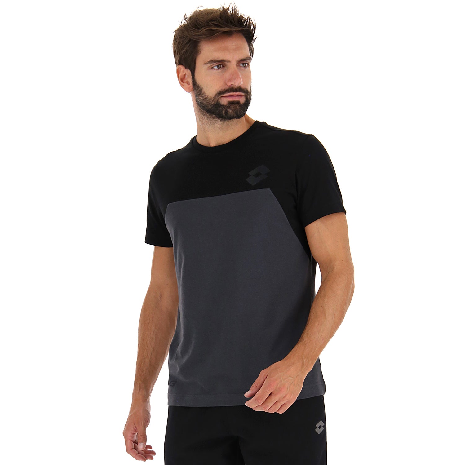 UOMO MAGLIETTA TRAINING PURE GRIGIO SCURO 221397 014 01