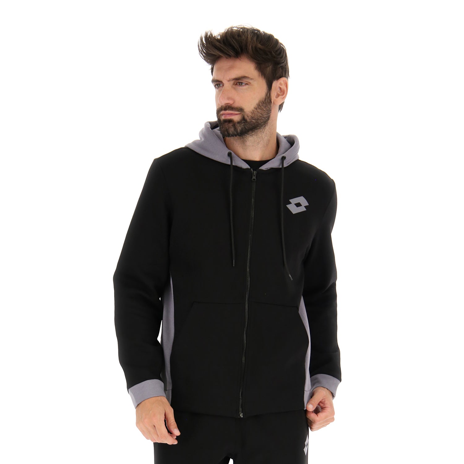 UOMO FELPA TRAINING PURE NERO 221405 1CL 01