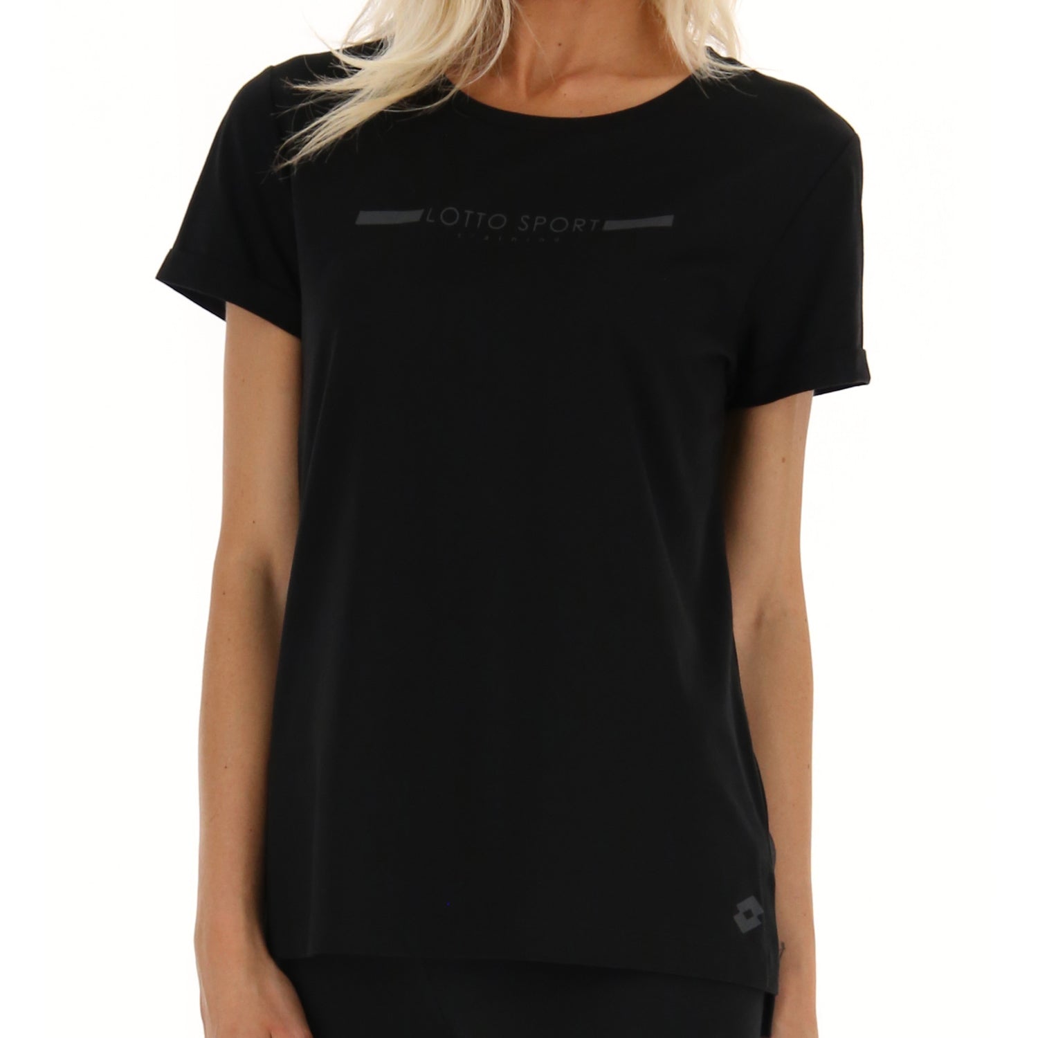 DONNA MAGLIETTA TRAINING PURE NERO 221409 1CL 03