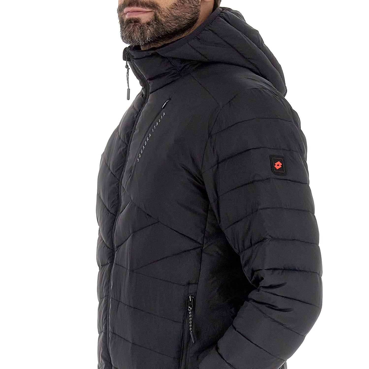 UOMO GIACCA IMBOTTITA ROLLE NERO 221742 1CL 03
