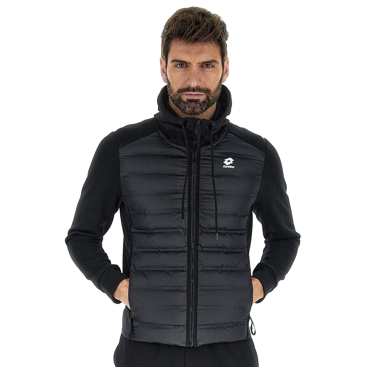 Giubbotto Lotto Uomo LEISURE CERVINIA PADDED JACKET BLACK