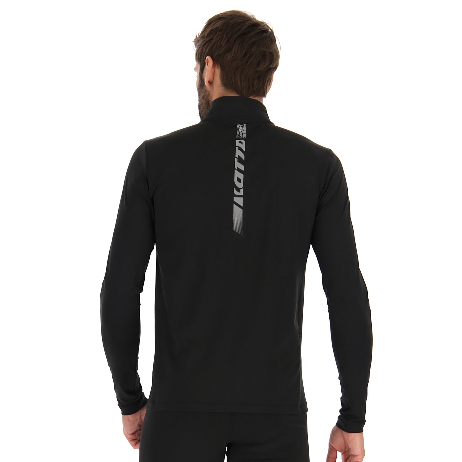 UOMO FELPA RUNNING NERO 221754 1CL 02