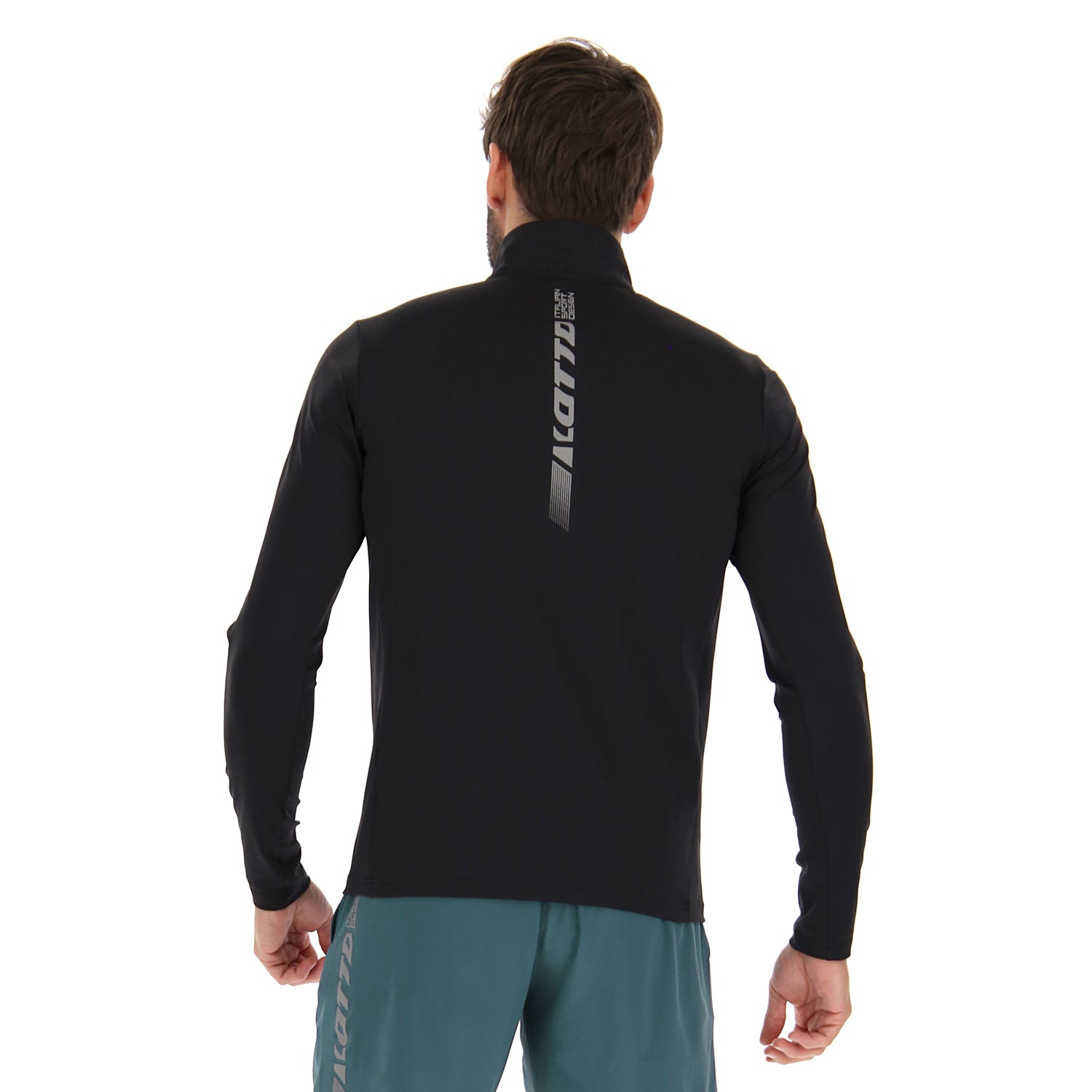 UOMO FELPA RUNNING NERO 221755 1CL 02