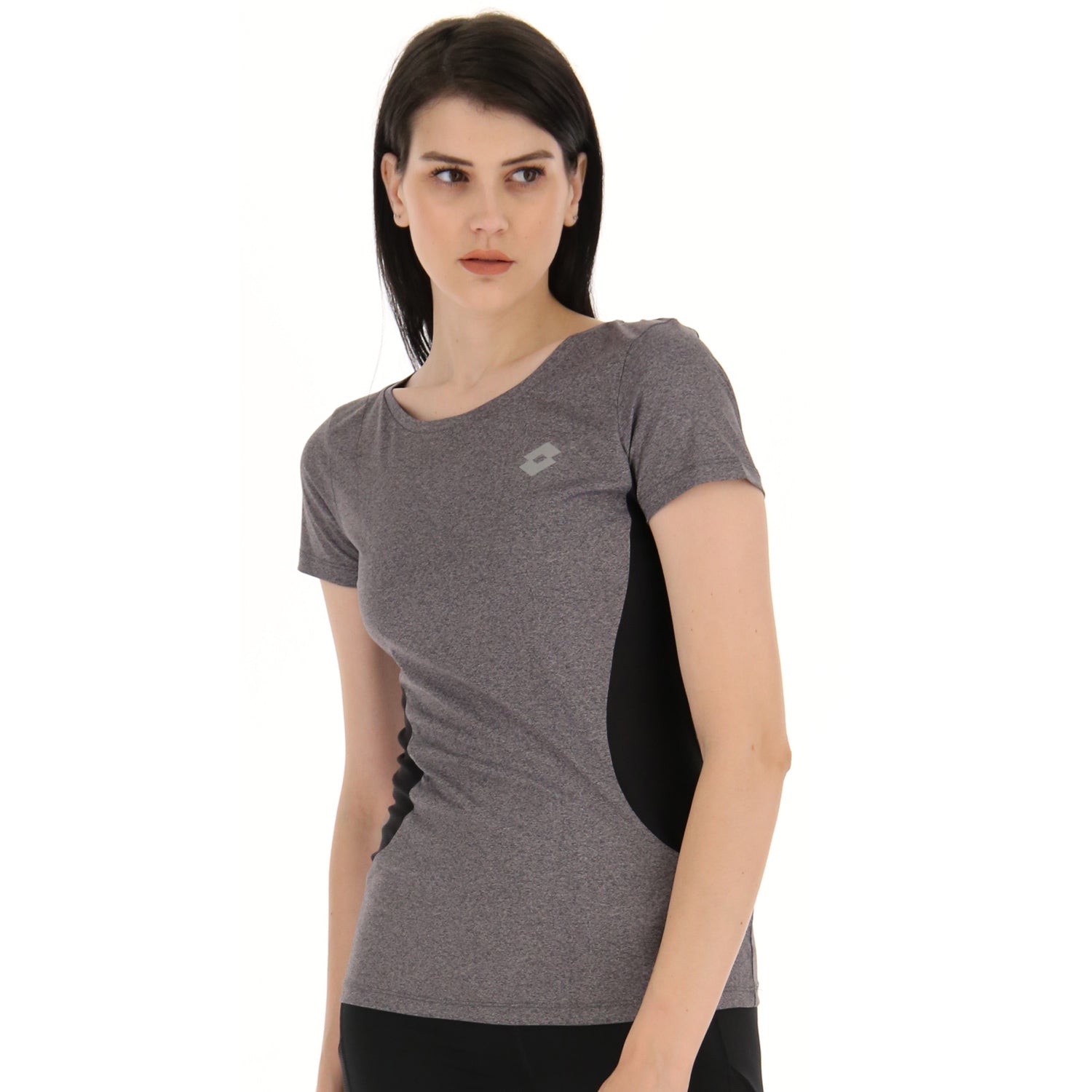 DONNA MAGLIETTA RUNNING NERO 221784 1CL 01