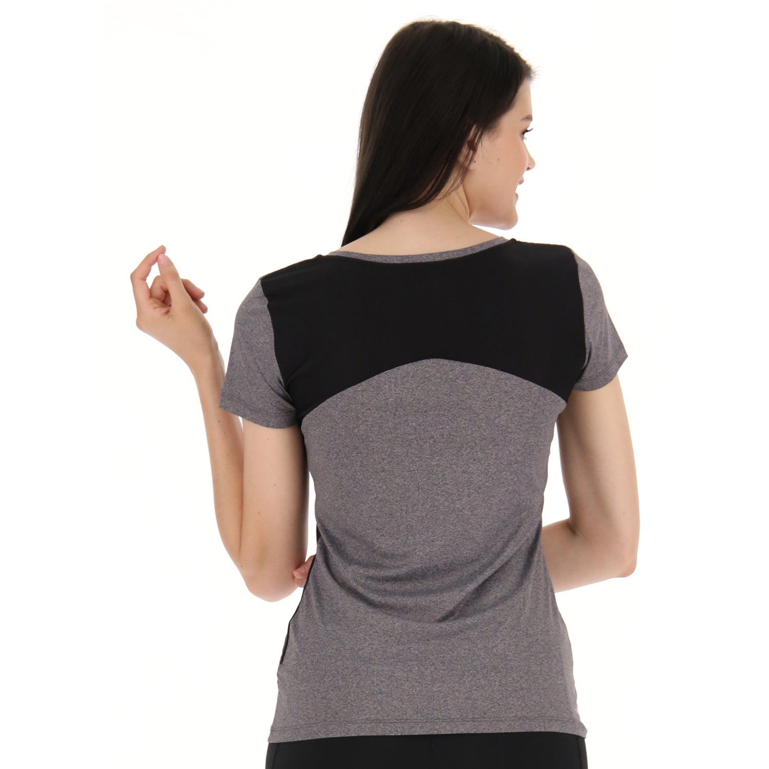 DONNA MAGLIETTA RUNNING NERO 221784 1CL 02