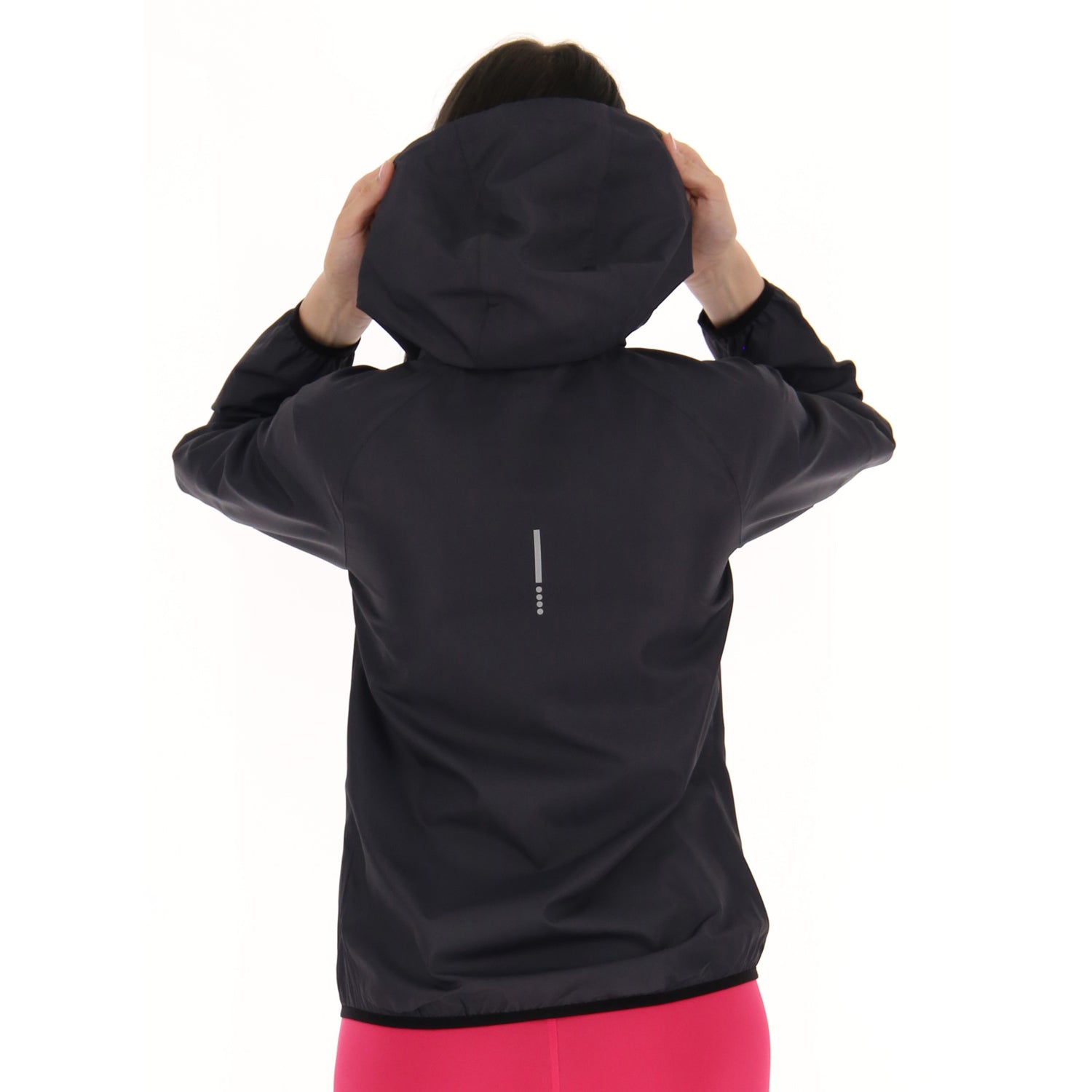 DONNA GIACCA A VENTO RUNNING GRIGIO SCURO 221796 10B 02