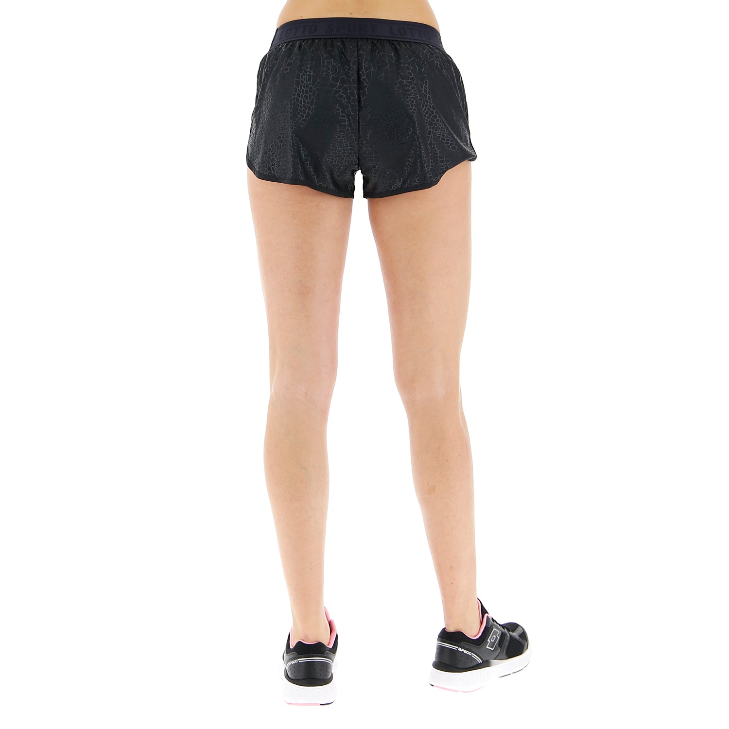 DONNA PANTALONI CORTI WORKOUT PURE NERO 221806 1CL 02