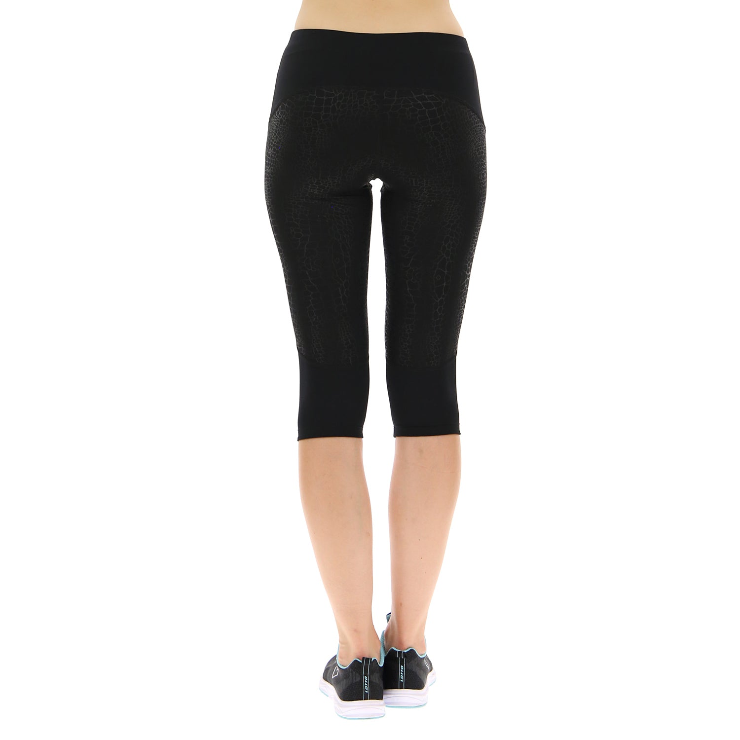 DONNA LEGGINGS MEDIO WORKOUT PURE NERO 221808 1CL 02