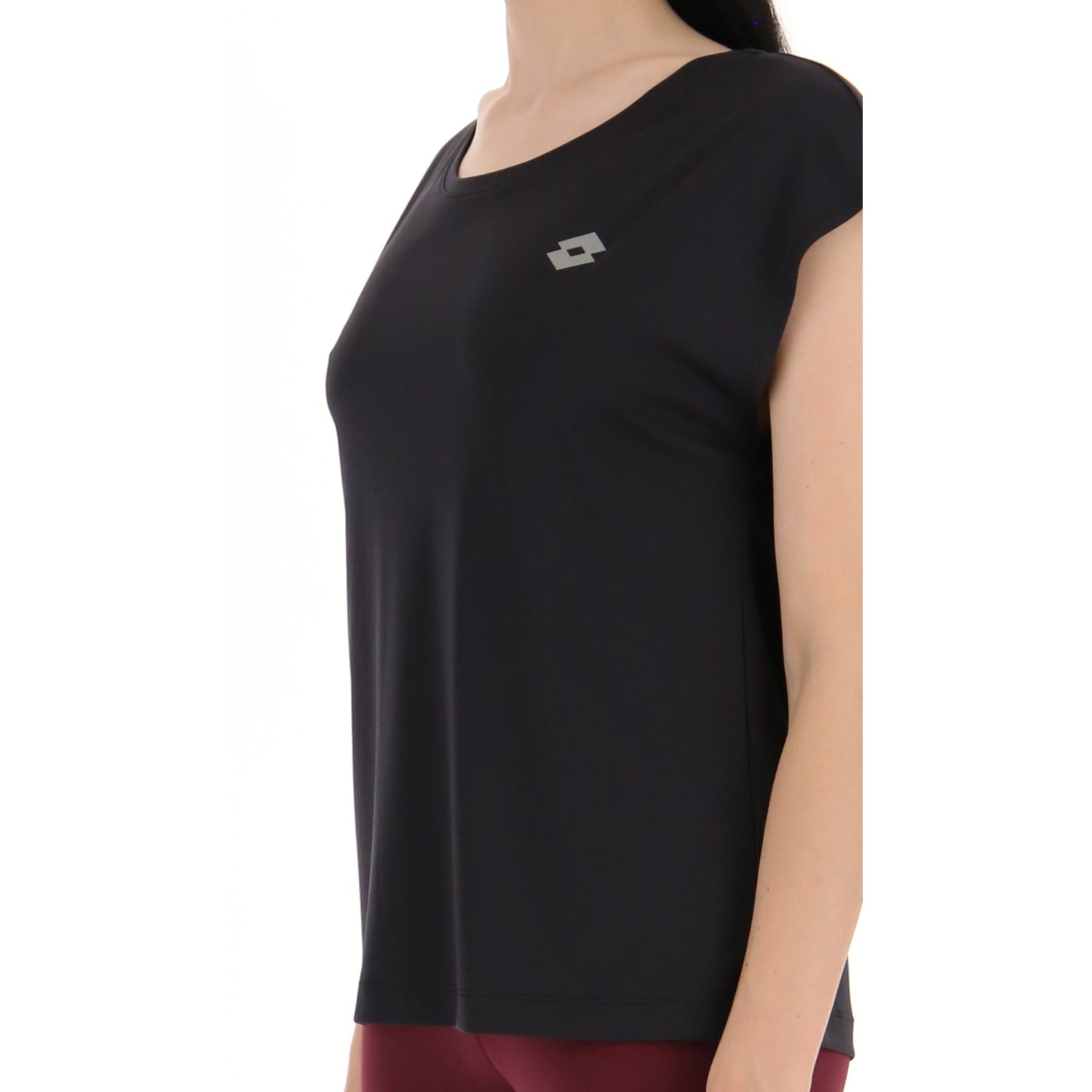 DONNA MAGLIETTA WORKOUT NERO 221817 1CL 03