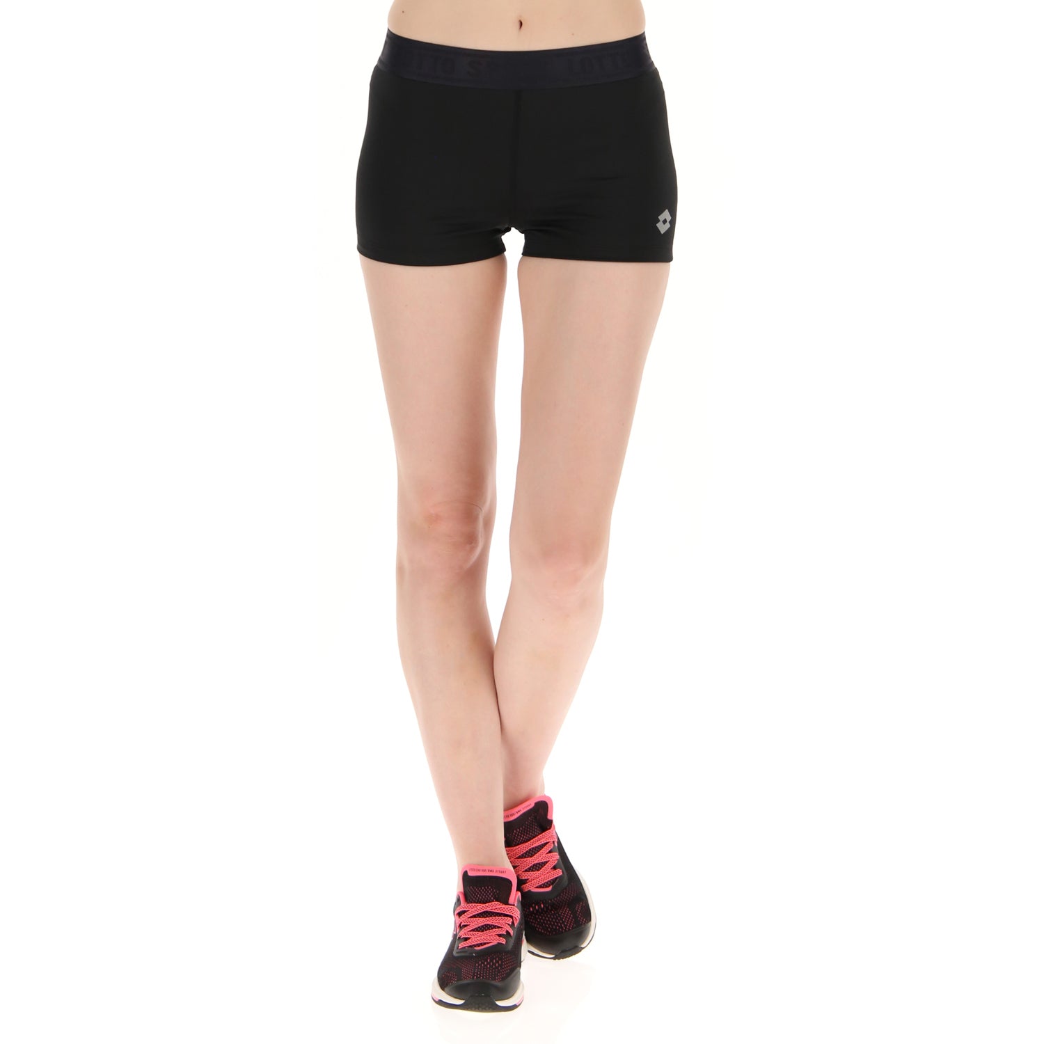 DONNA PANTALONI CORTI WORKOUT NERO 221821 1CL 01