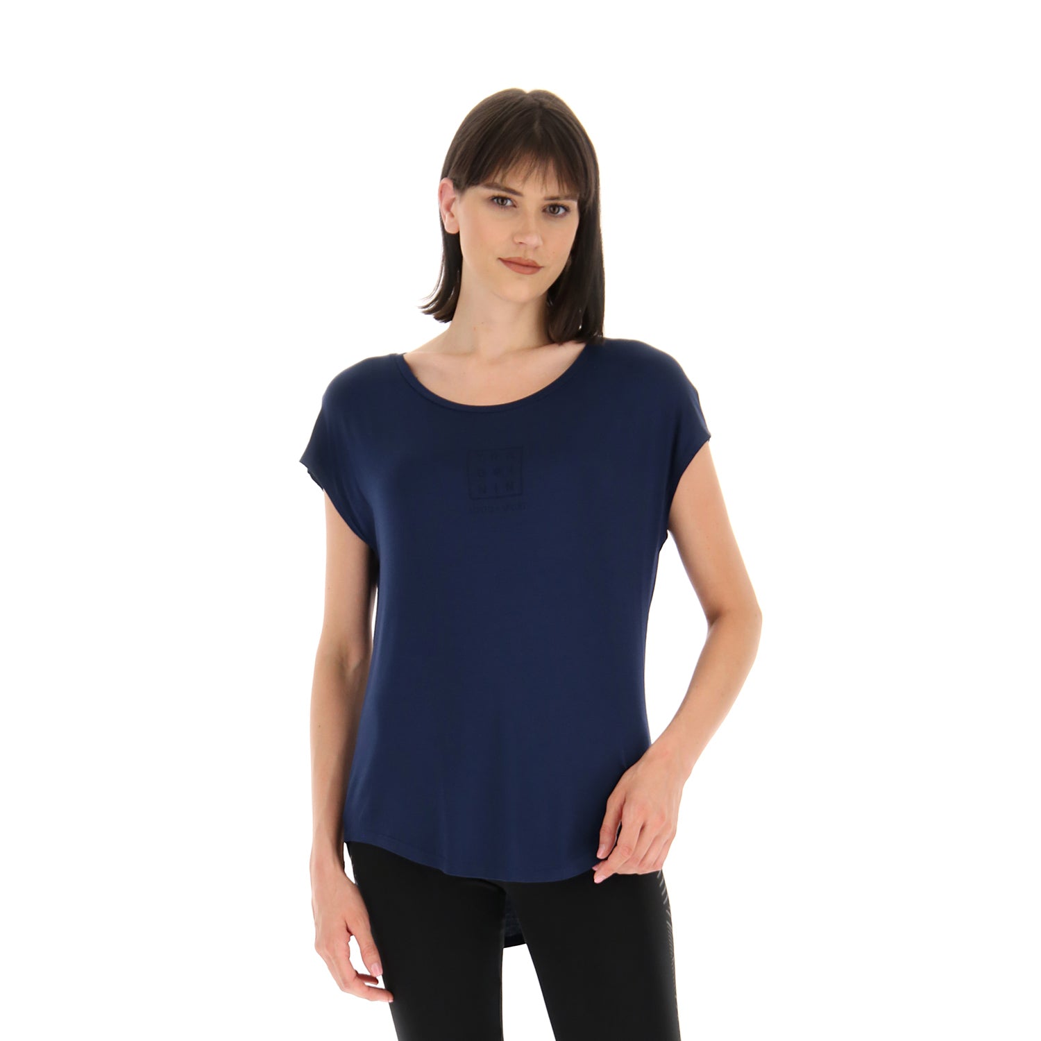 DONNA MAGLIETTA TRAINING PURE BLU SCURO 221831 101 01