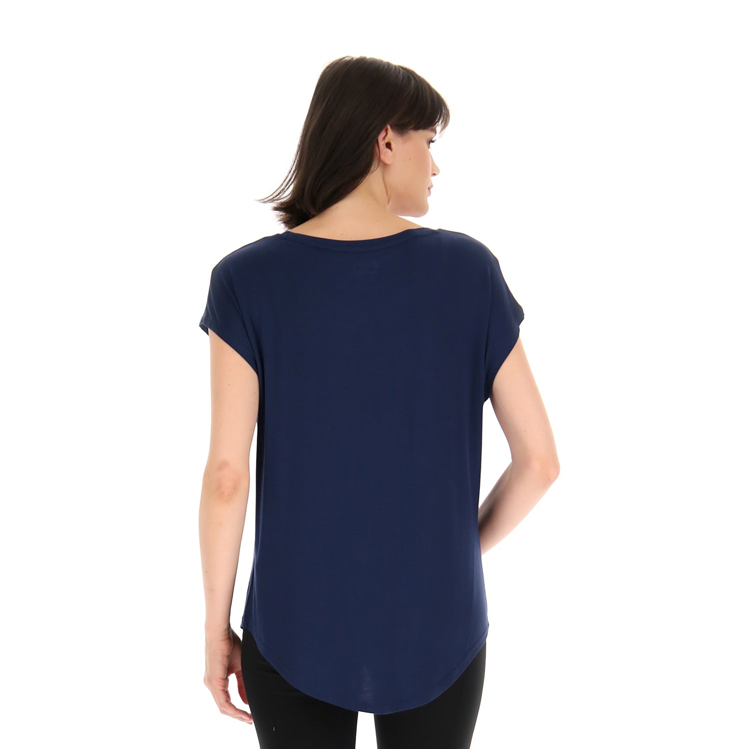 DONNA MAGLIETTA TRAINING PURE BLU SCURO 221831 101 02