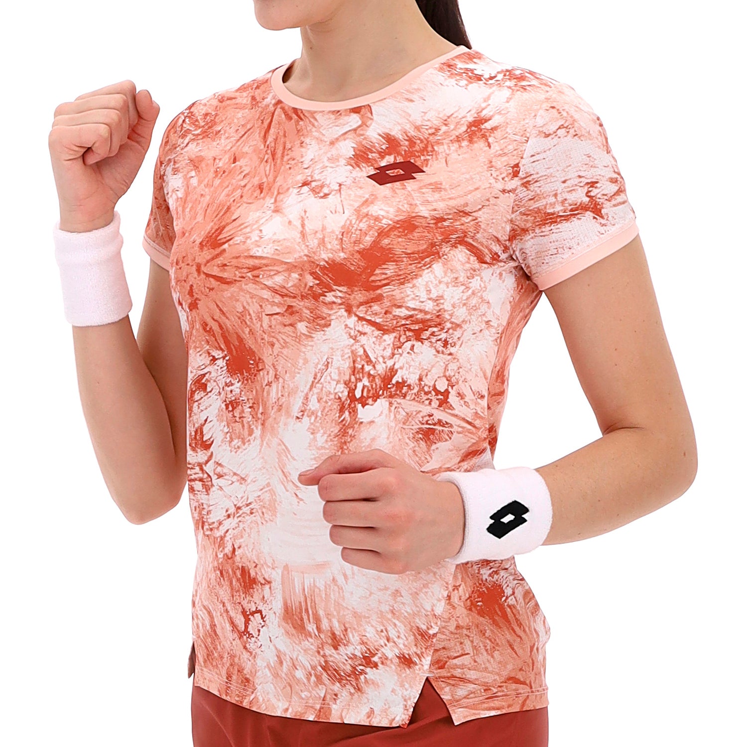 DONNA MAGLIETTA TENNIS TECH D2 ROSA CHIARO 222114 DE6 03
