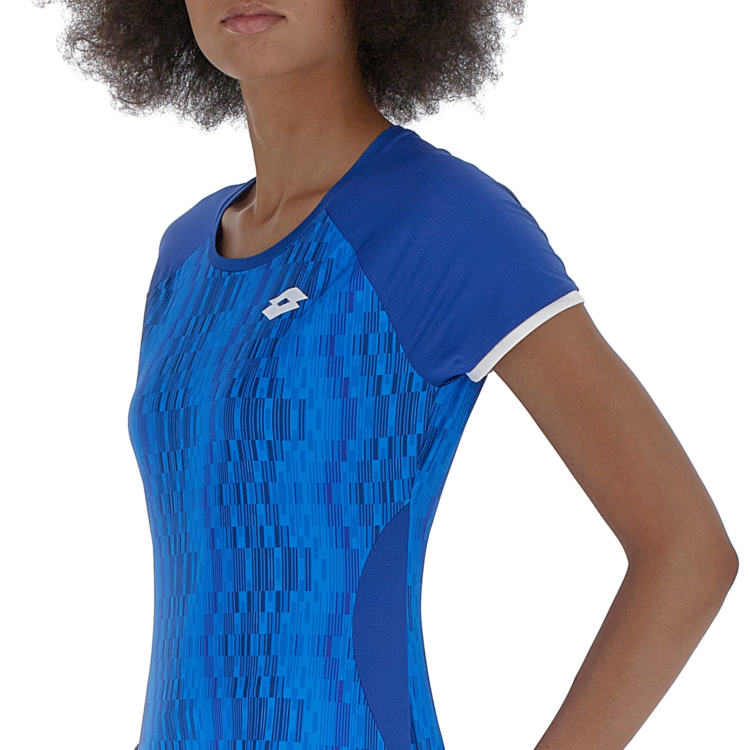 DONNA MAGLIETTA TENNIS TECH D3 BLU 222117 03A 03