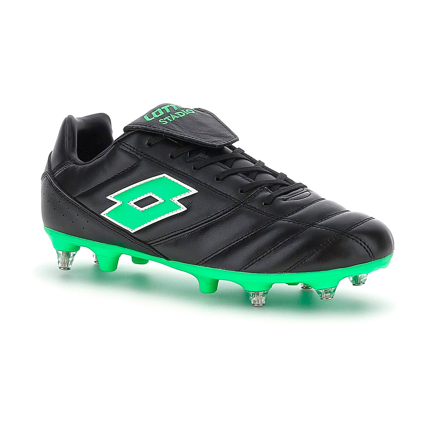 UNISEX SCARPE CALCIO SG STADIO 200 NERO 222134 1NI 02