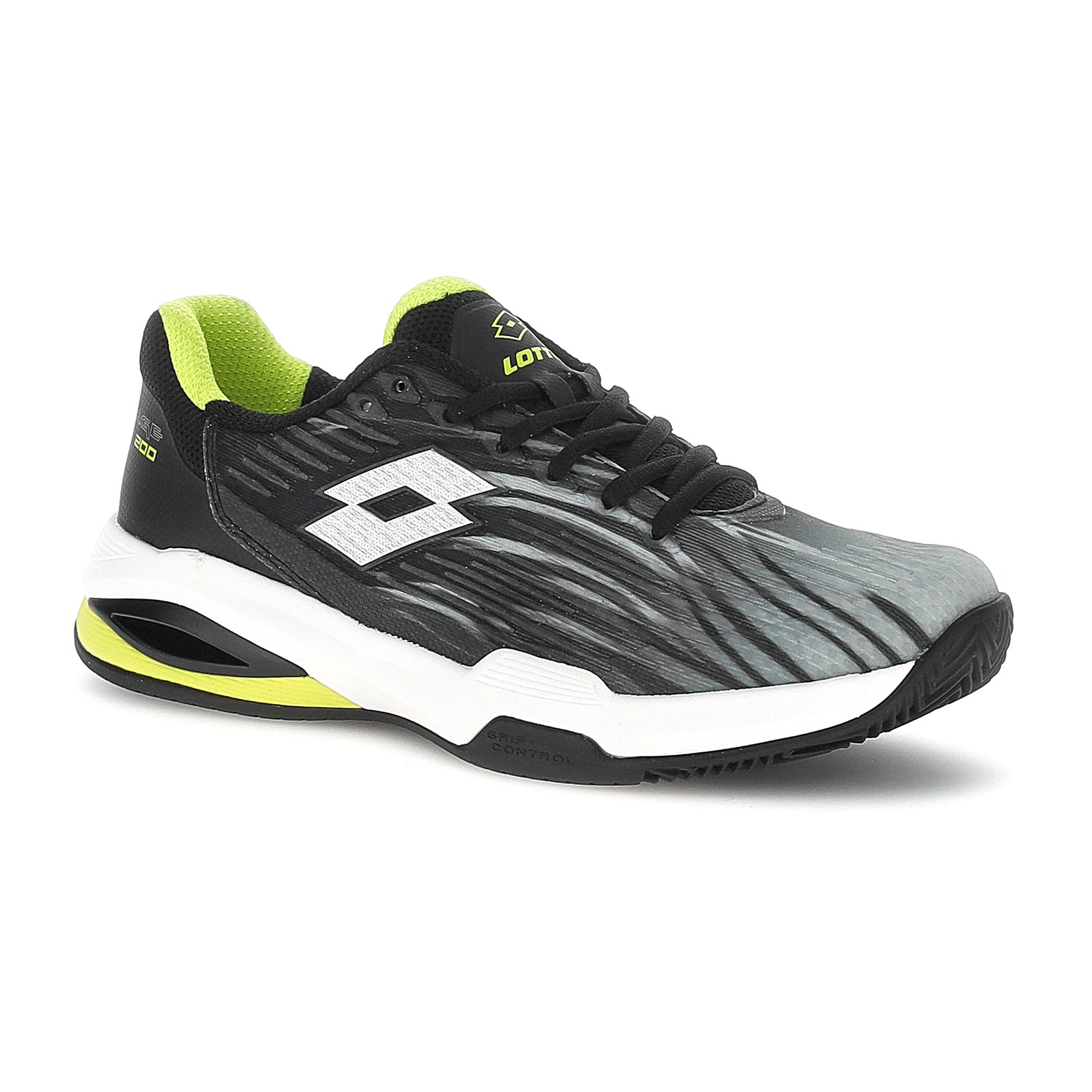 UOMO SCARPE TENNIS TERRA BATTUTA MIRAGE 200 NERO 222175 6W5 02