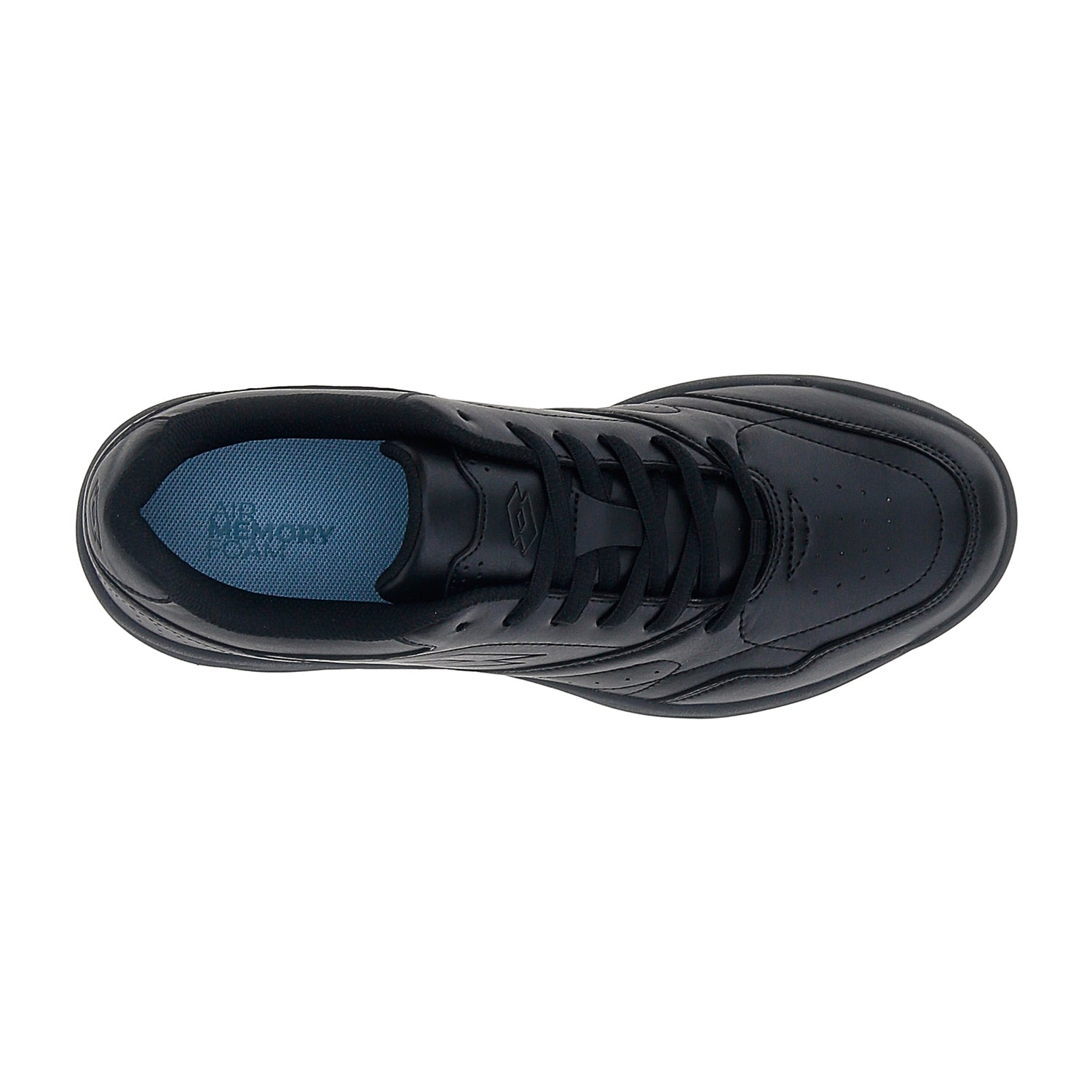 UOMO SCARPE COURT LOGO NERO 222206 1CL 06