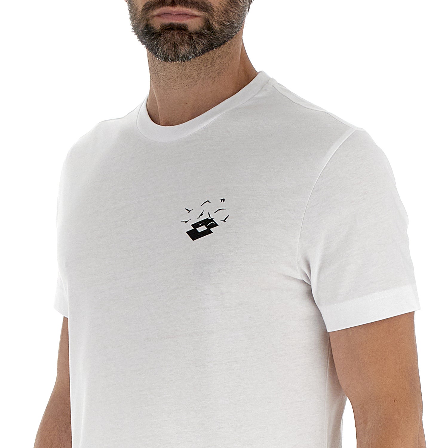 UOMO MAGLIETTA LOGO FLY BIANCO 222264 0F1 03