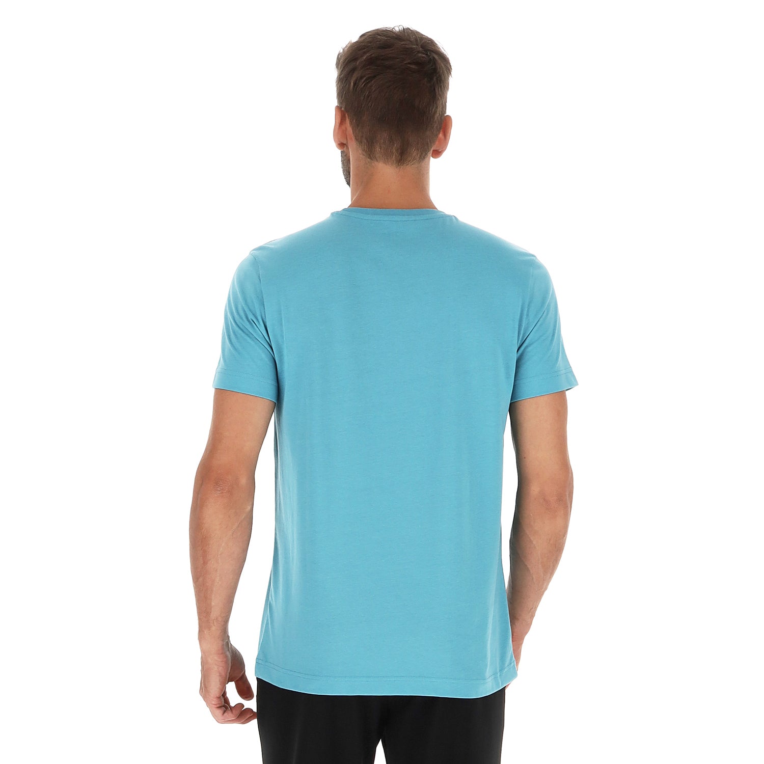 UOMO MAGLIETTA LOGO FLY AZZURRO 222264 V79 02