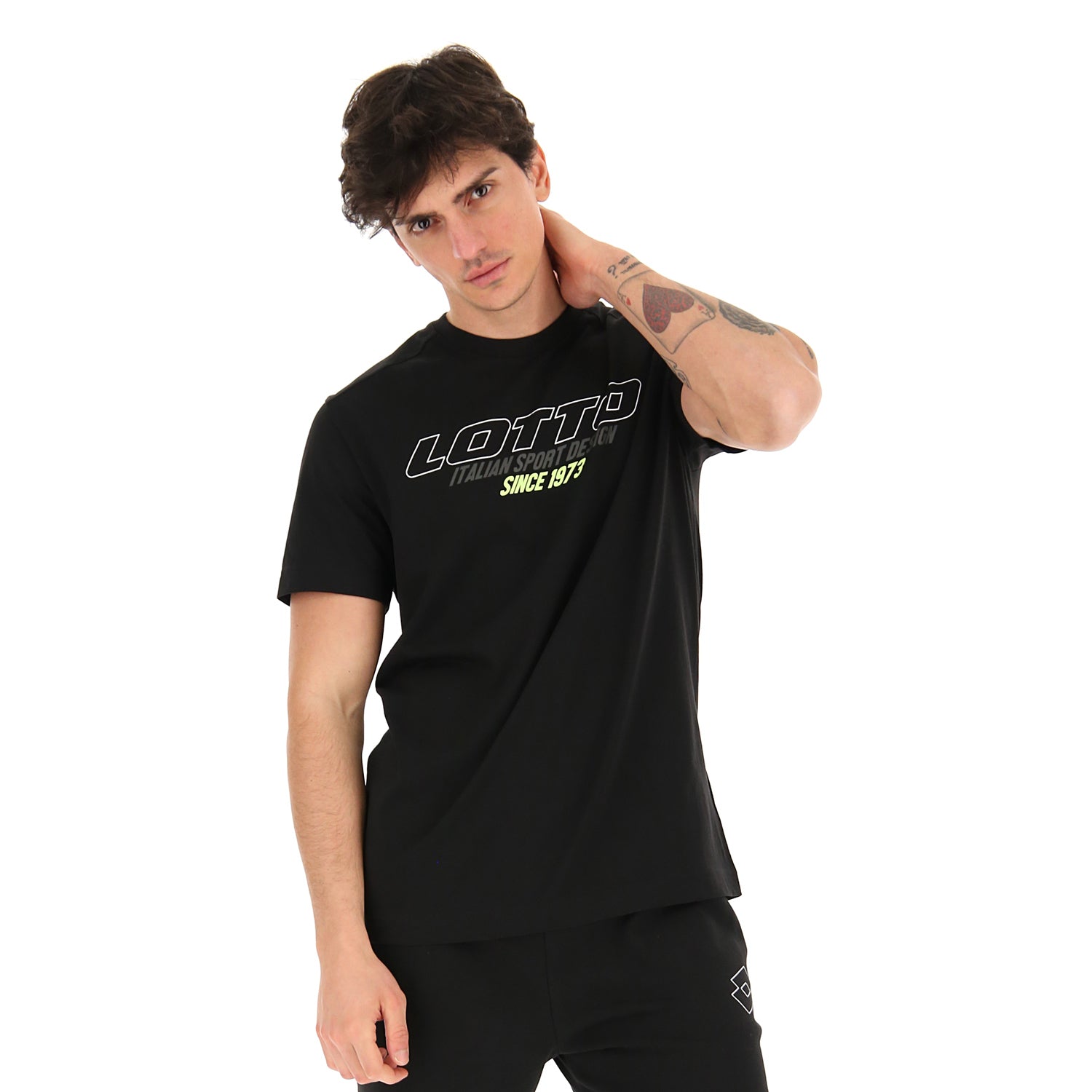 UOMO MAGLIETTA PRISMA NERO 222268 1CL 01