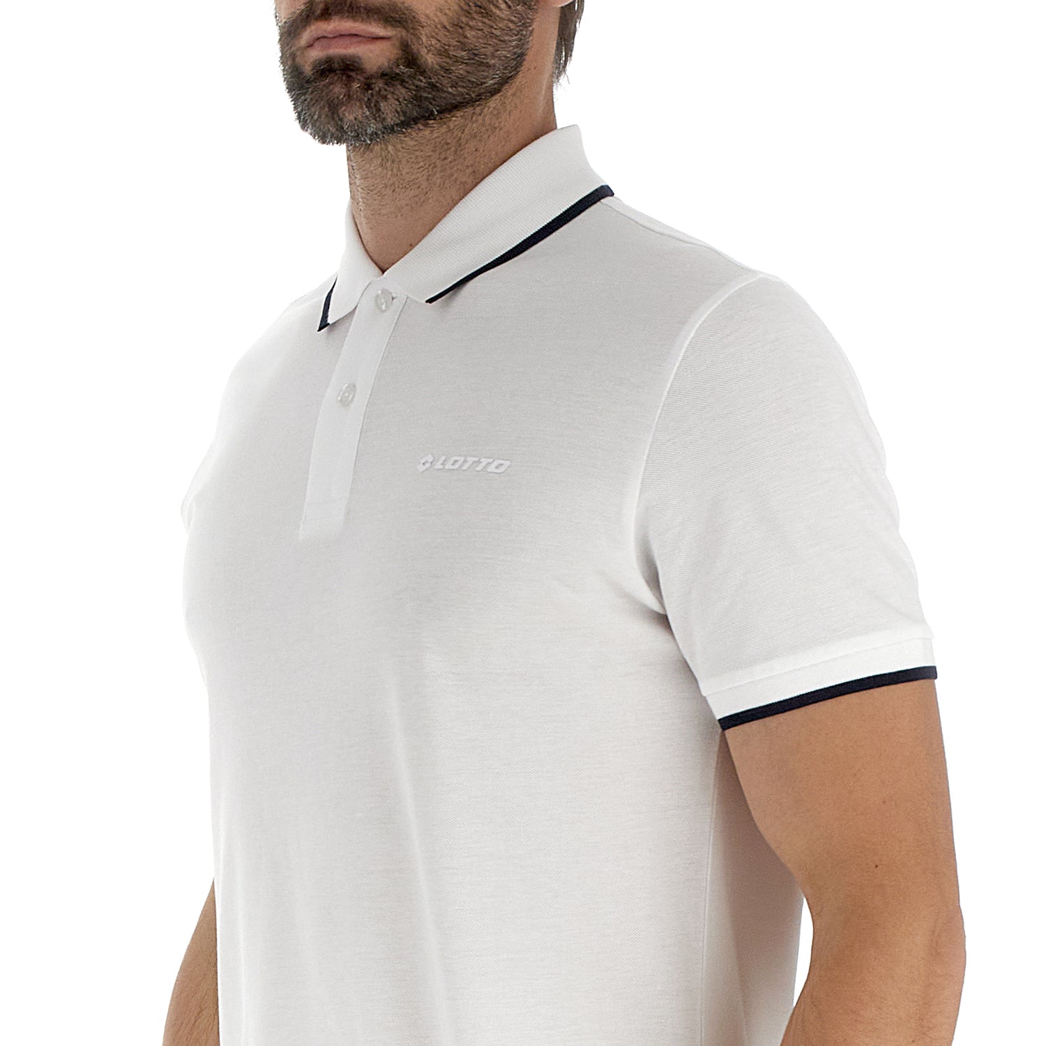 UOMO POLO SANREMO BIANCO 222278 1Q5 03