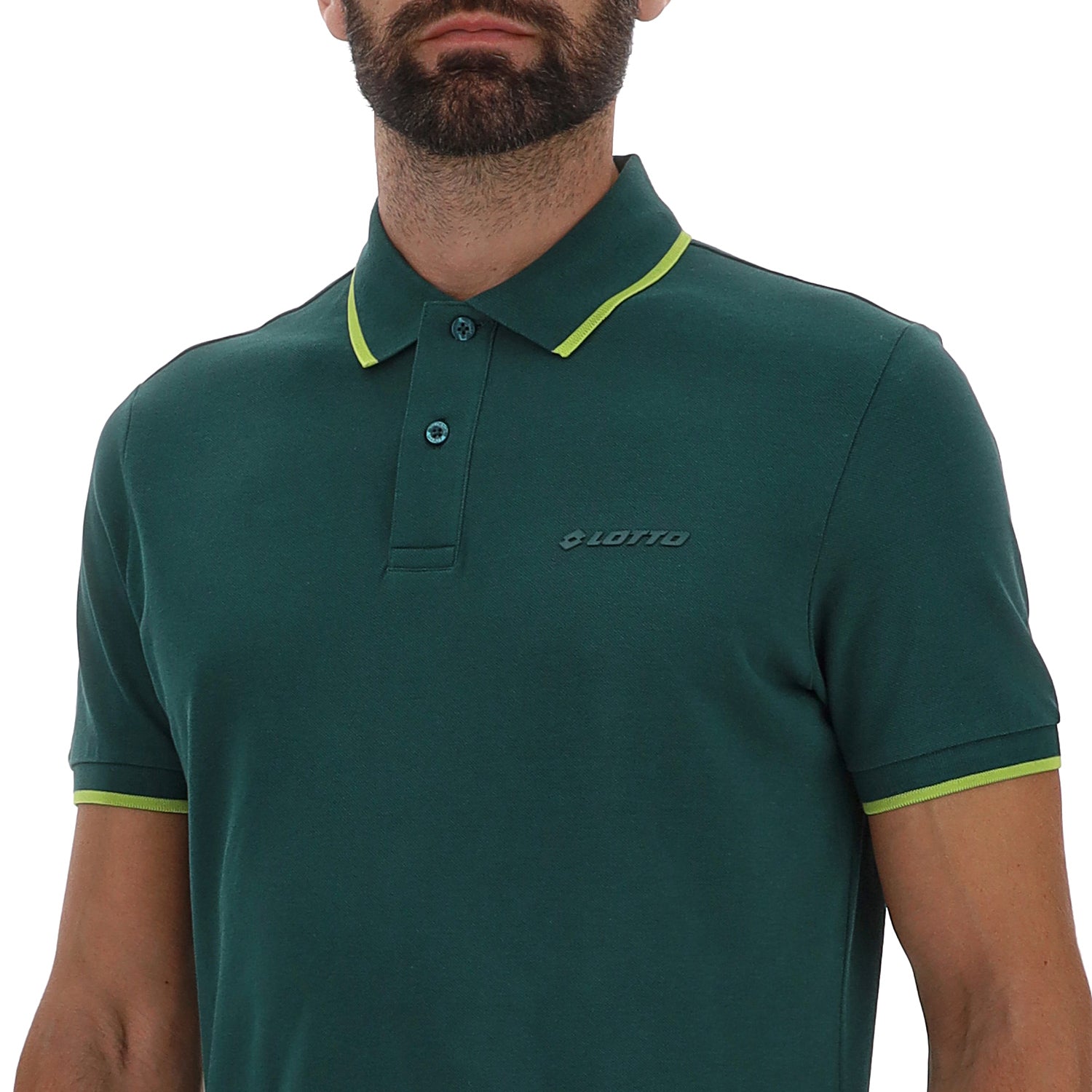 UOMO POLO SANREMO VERDE SCURO 222278 D6M 03