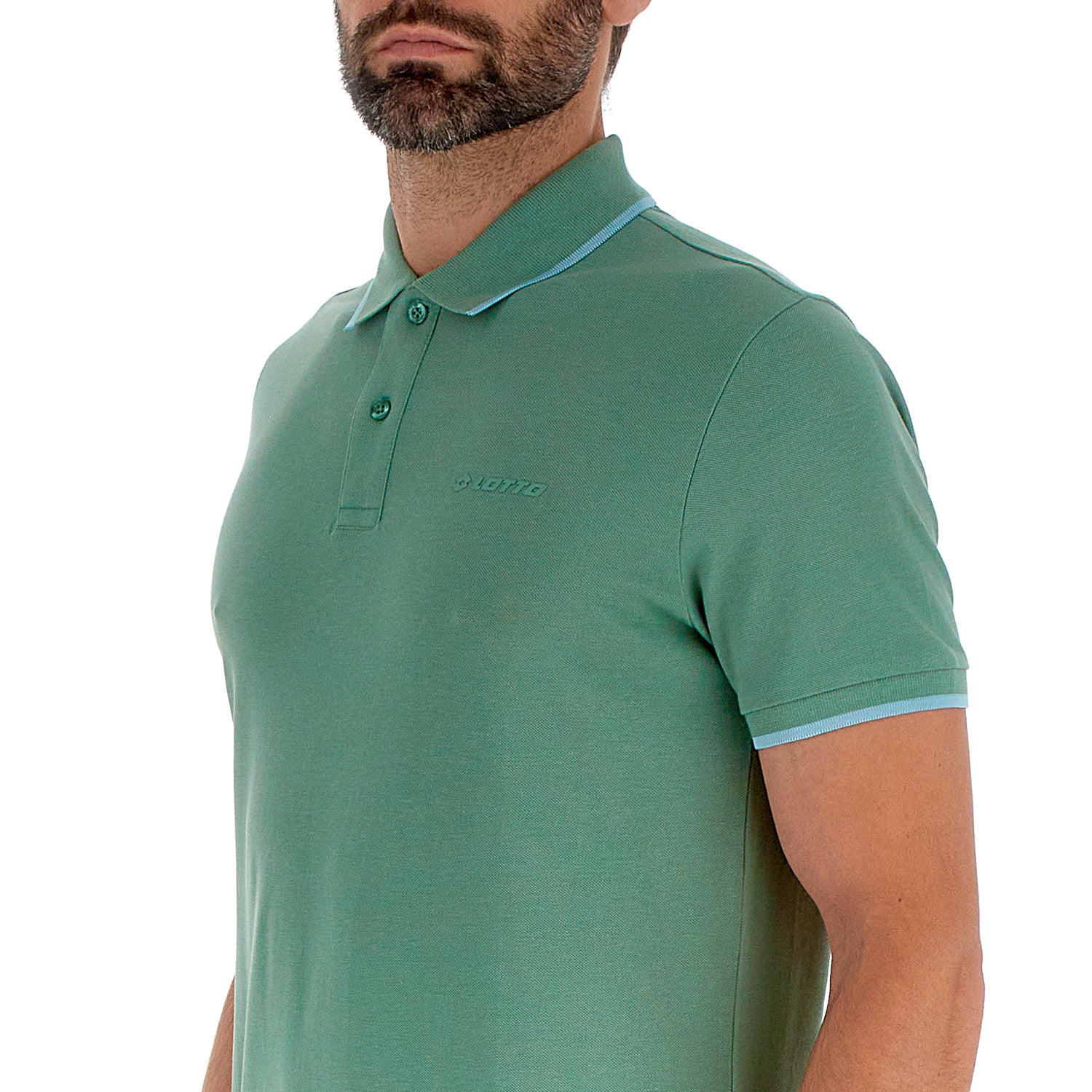 UOMO POLO SANREMO VERDE 222278 D6N 03