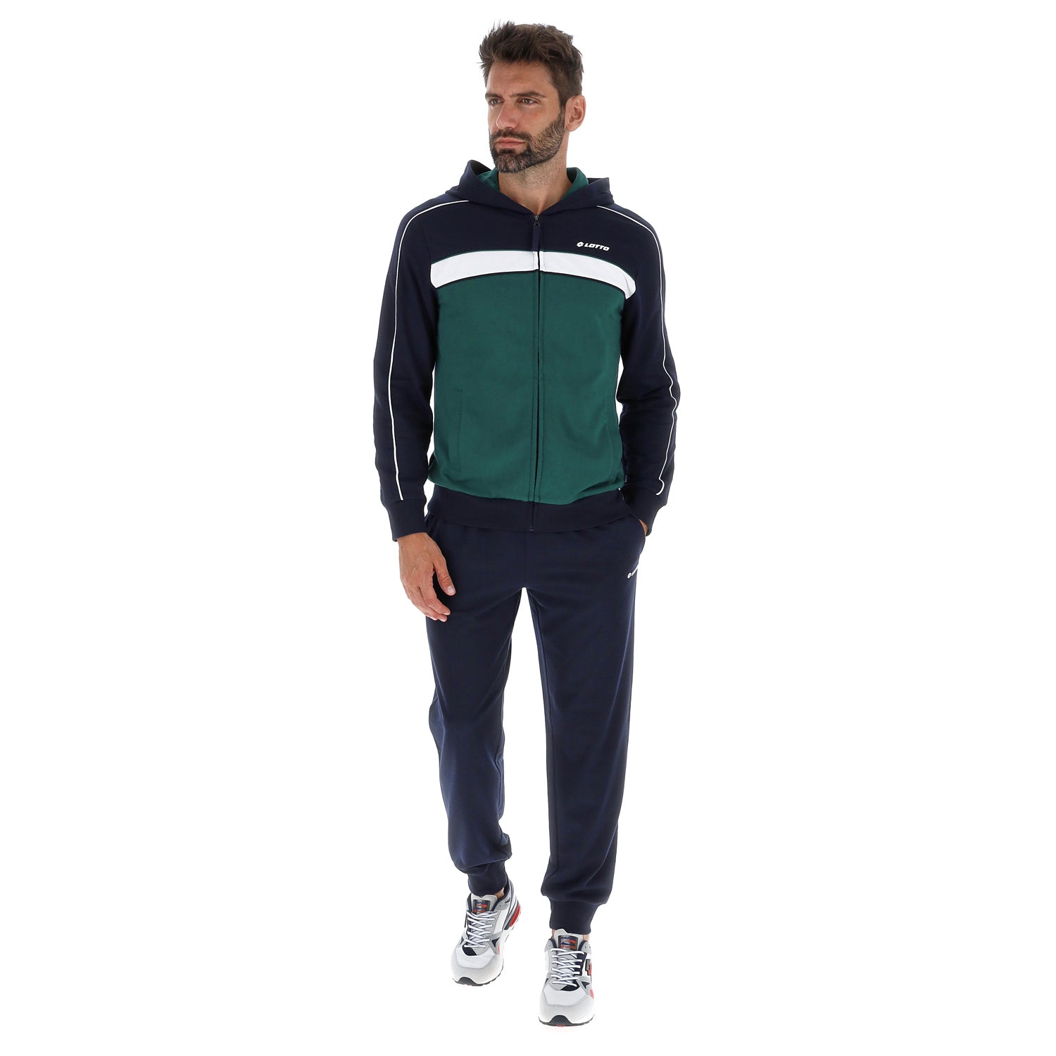 LEISURE COMPETITION TRACKSUIT DARK GREEN - Main Image