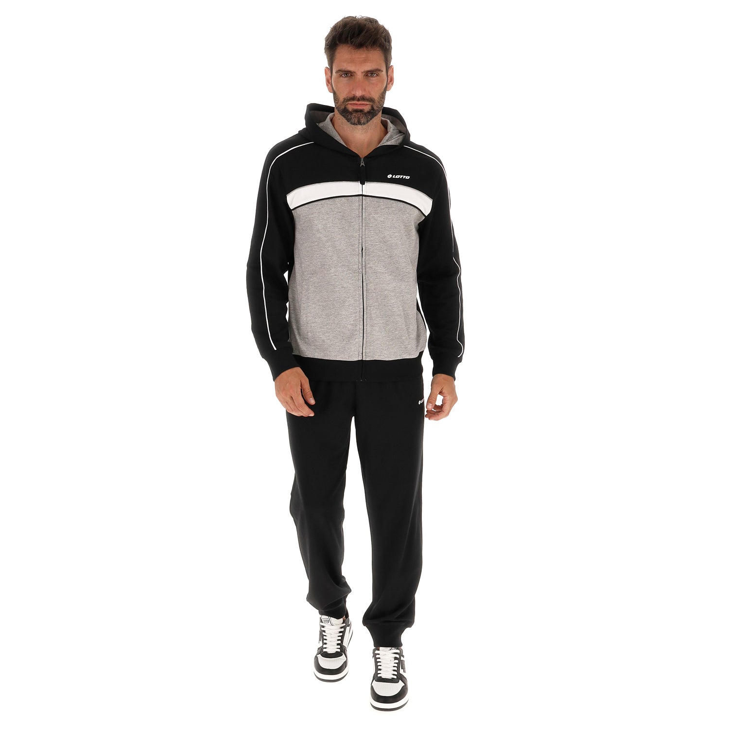 UOMO TUTA GINNASTICA COMPETITION GRIGIO CHIARO 222288 1PE 01