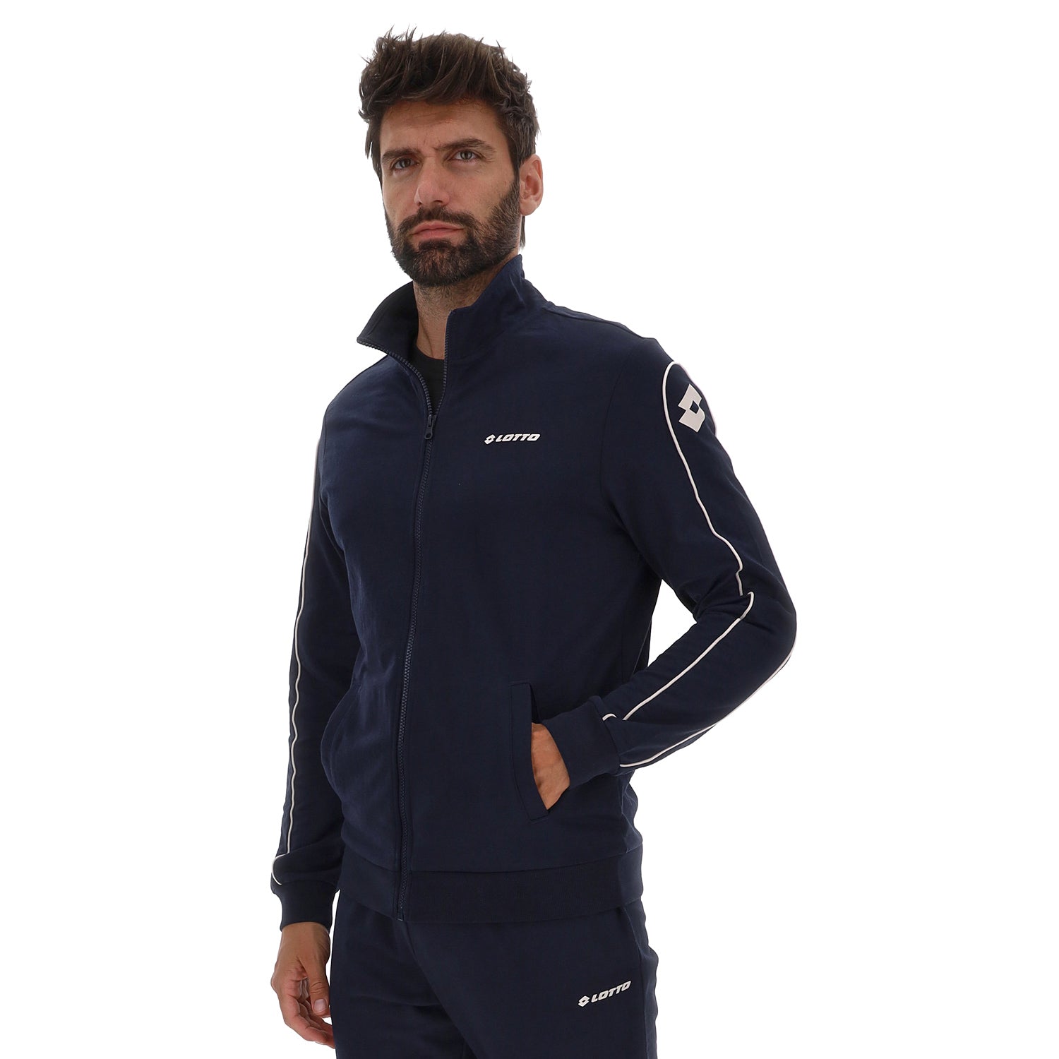 UOMO TUTA GINNASTICA PRIMATO BLU SCURO 222290 1CI 02