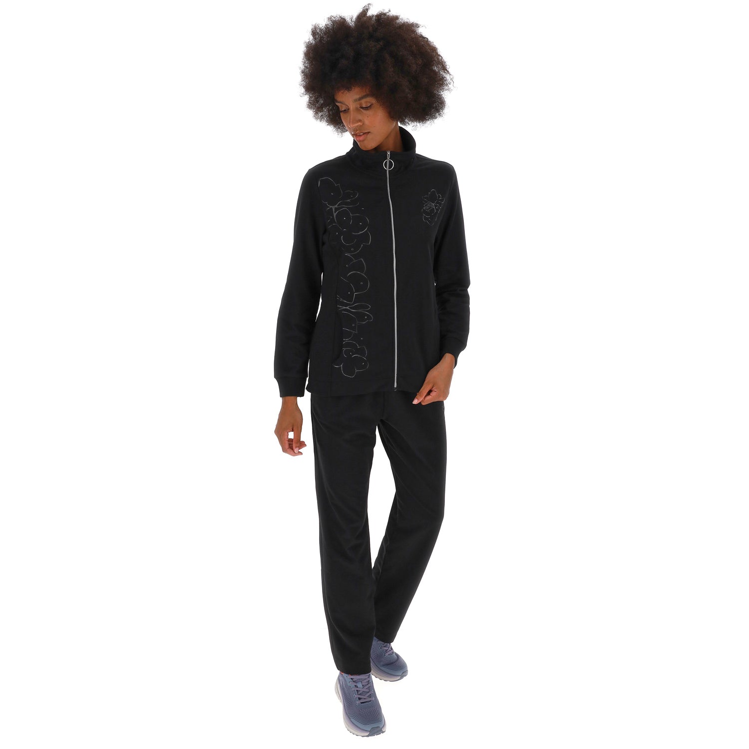 LEISURE LYNDA TRACKSUIT BLACK