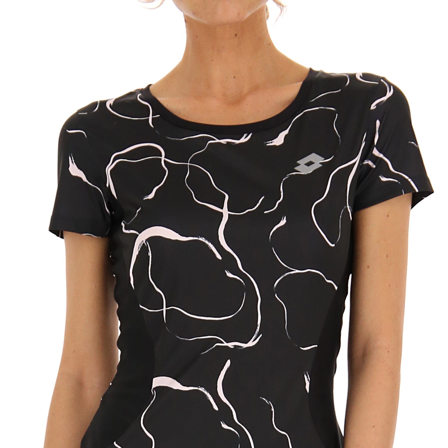 DONNA MAGLIETTA RUNNING NERO 222358 9AX 03