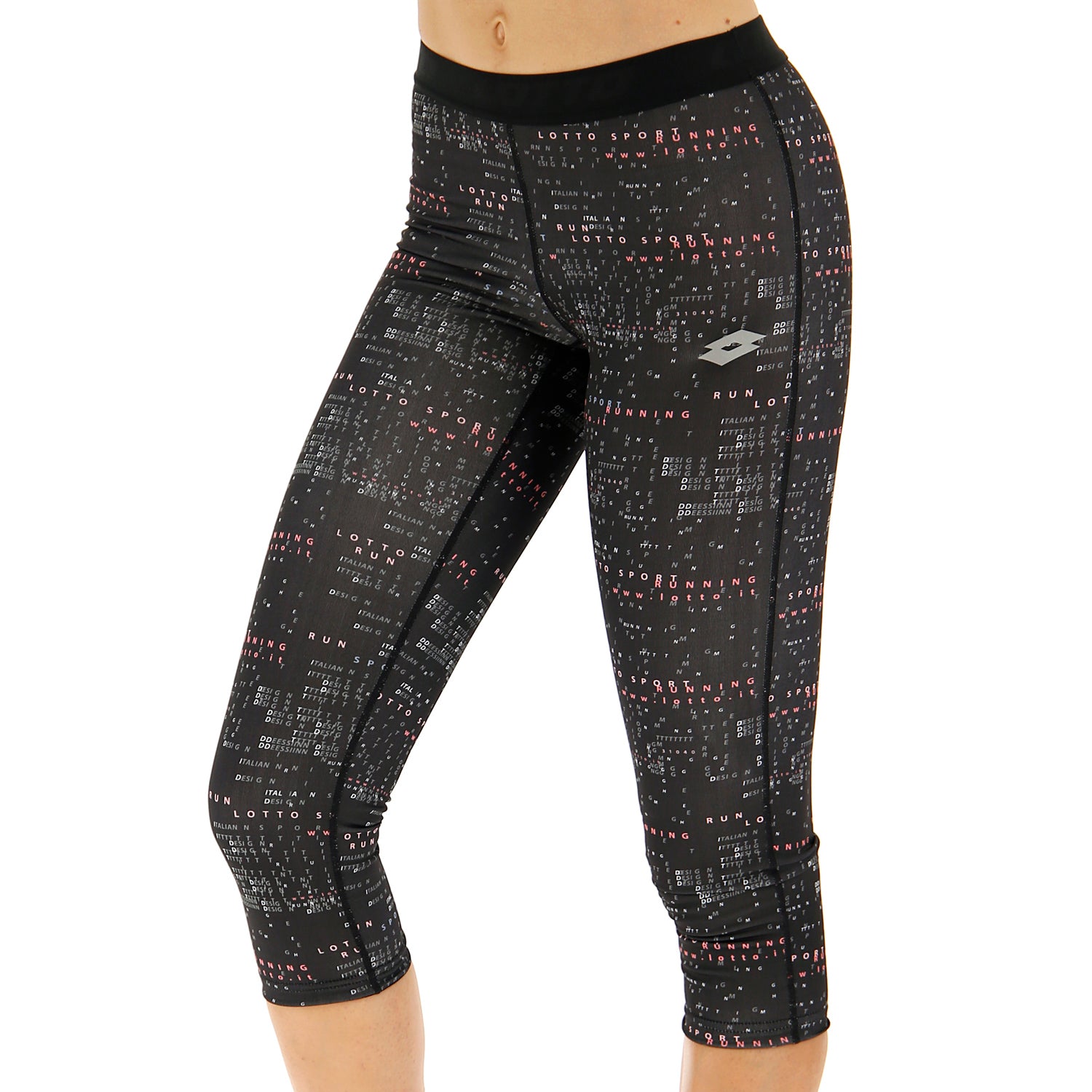 DONNA LEGGING MEDIO RUNNING NERO 222497 1CL 03