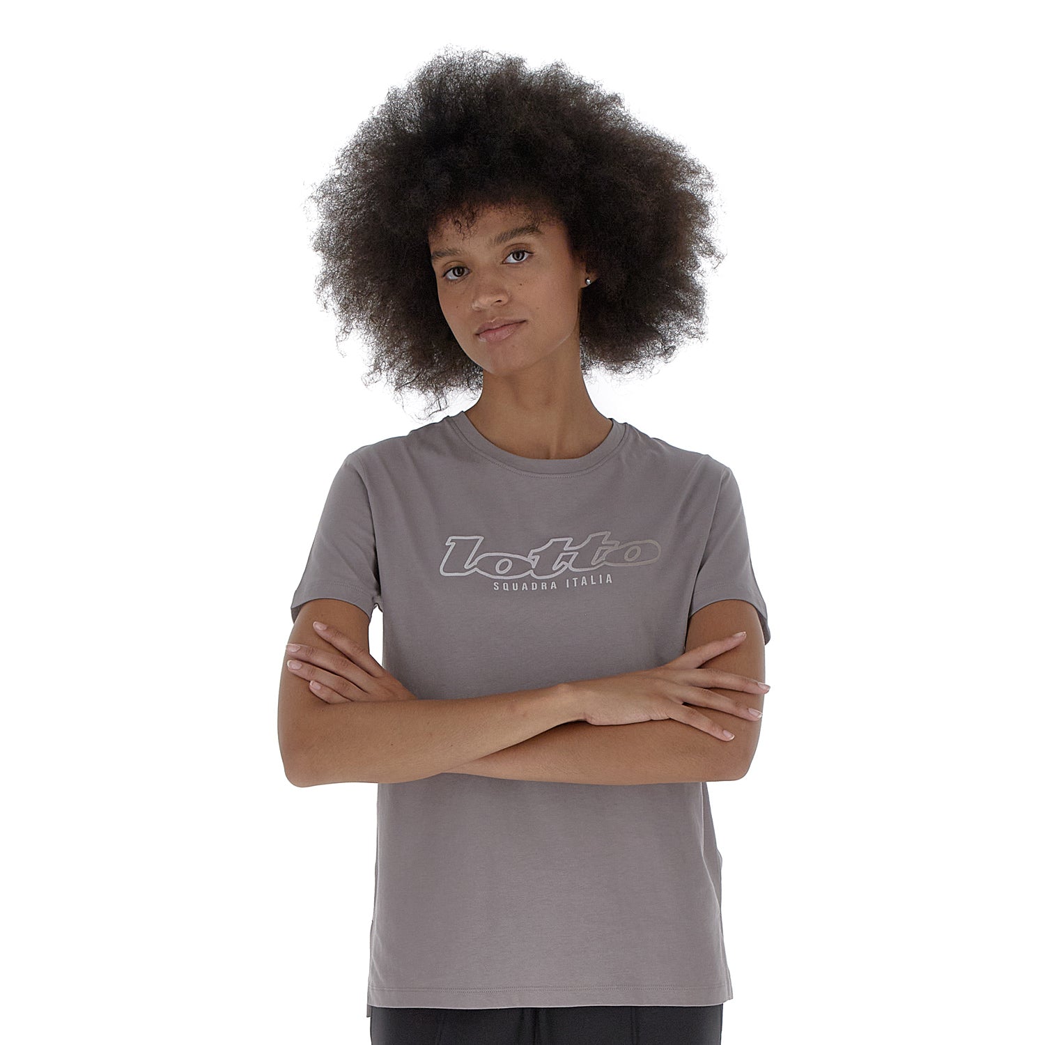 DONNA MAGLIETTA ATHLETICA PURE GRIGIO 222511 022 01