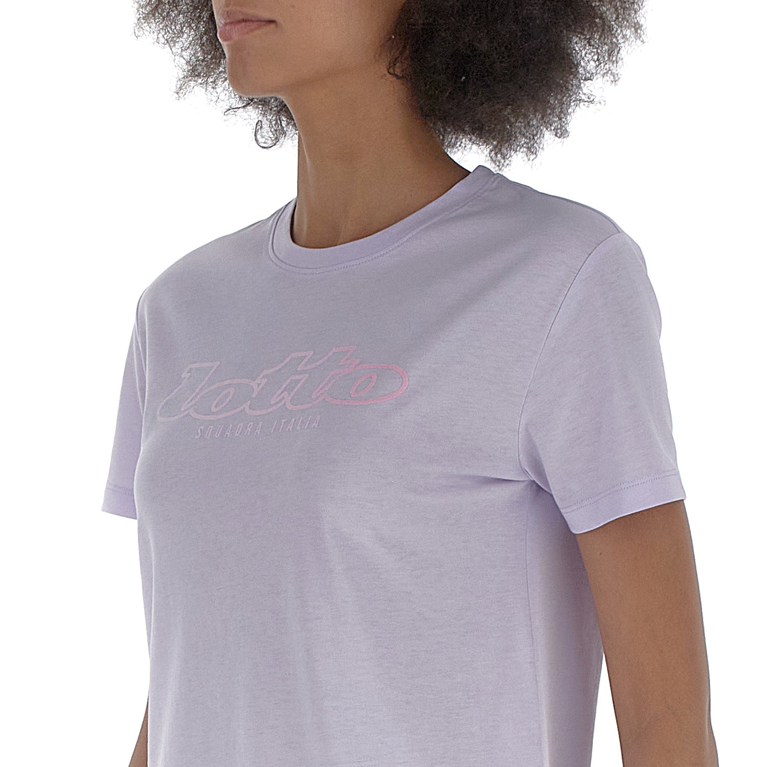 DONNA MAGLIETTA ATHLETICA PURE VIOLA CHIARO 222511 D9K 03