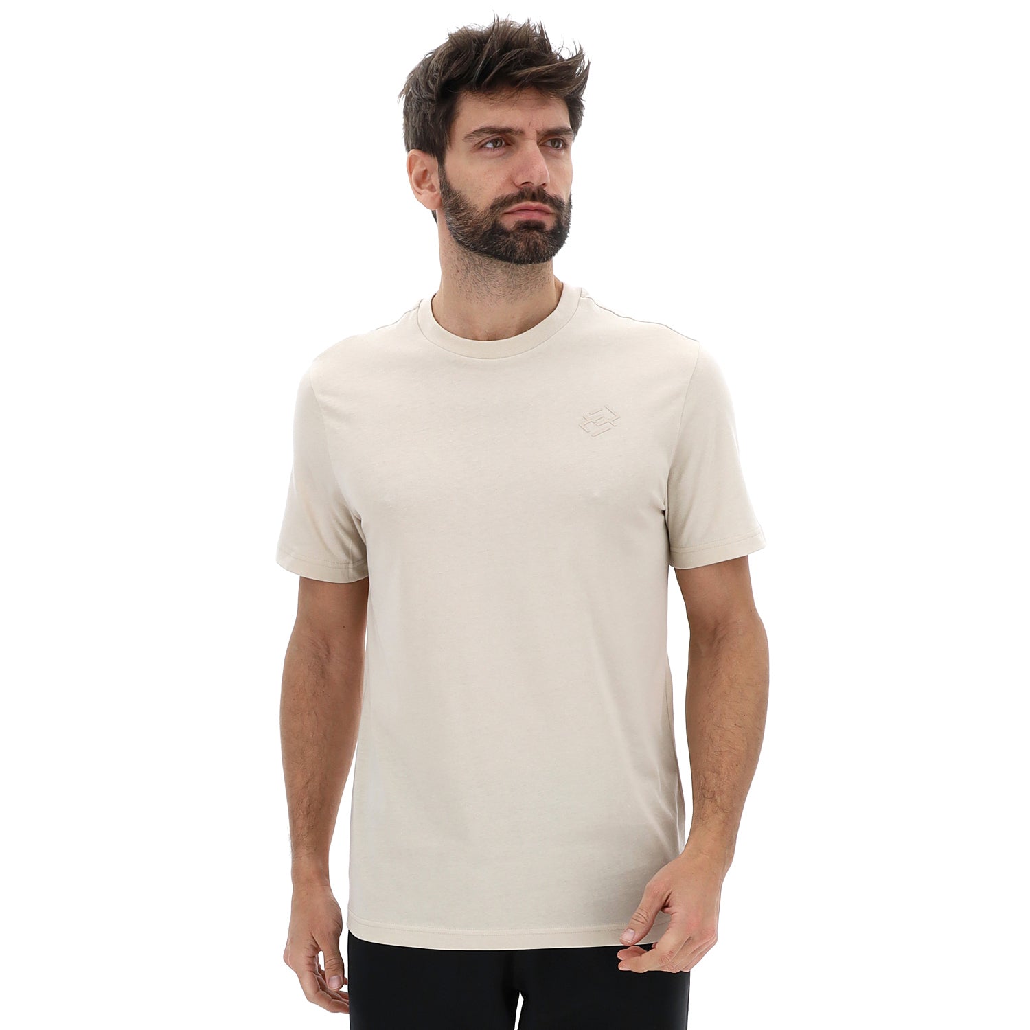 UOMO MAGLIETTA SMART BEIGE 222523 D7E 01