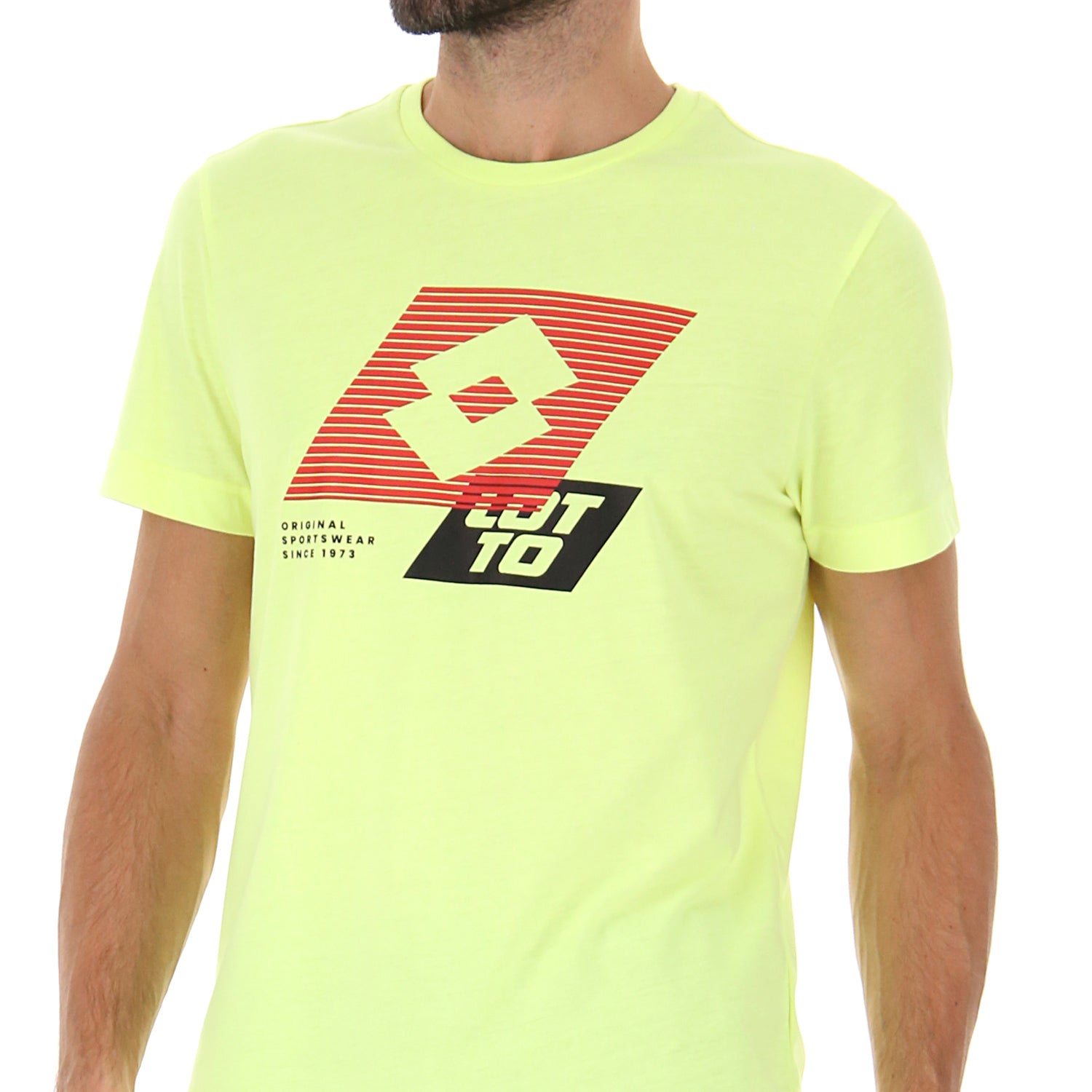 UOMO MAGLIETTA LOGO GIALLO 222556 1D2 03