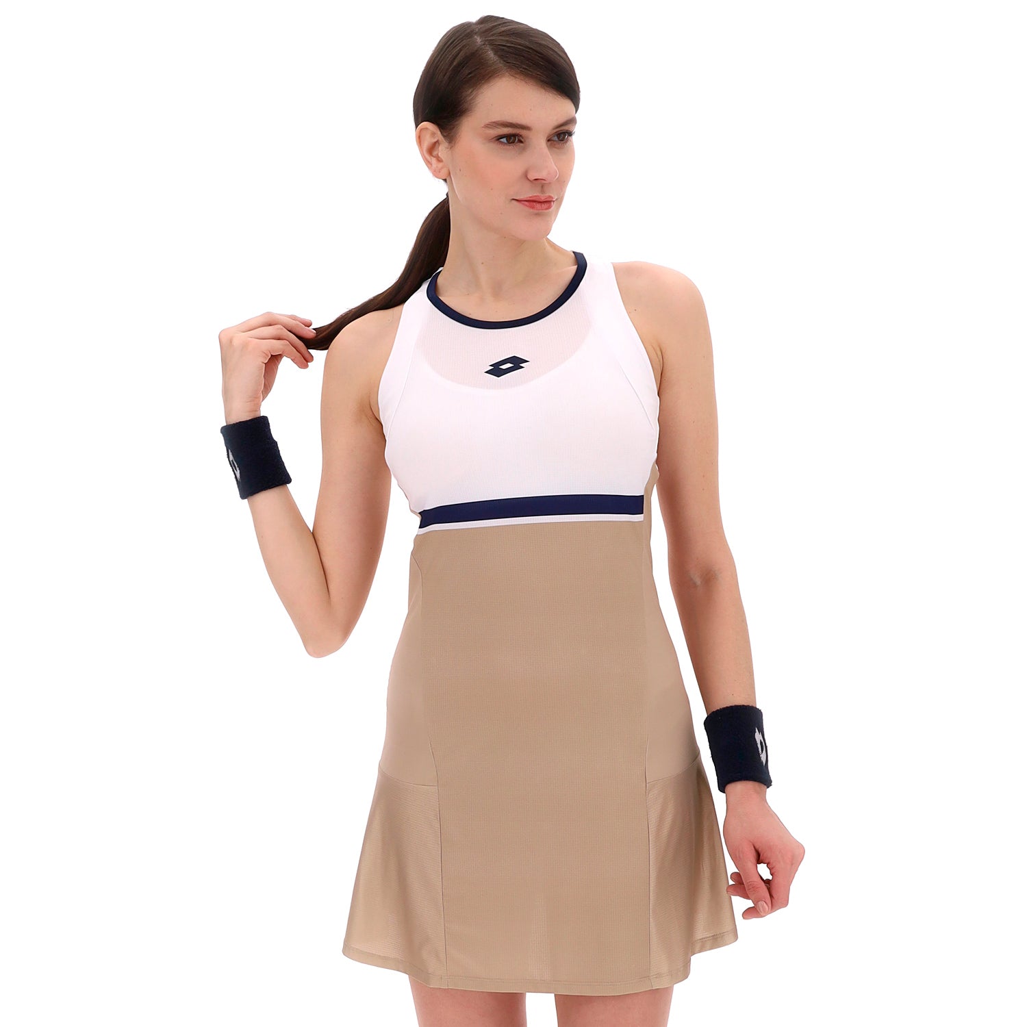 DONNA VESTITO TENNIS TECH D1 BEIGE 222841 9SP 01