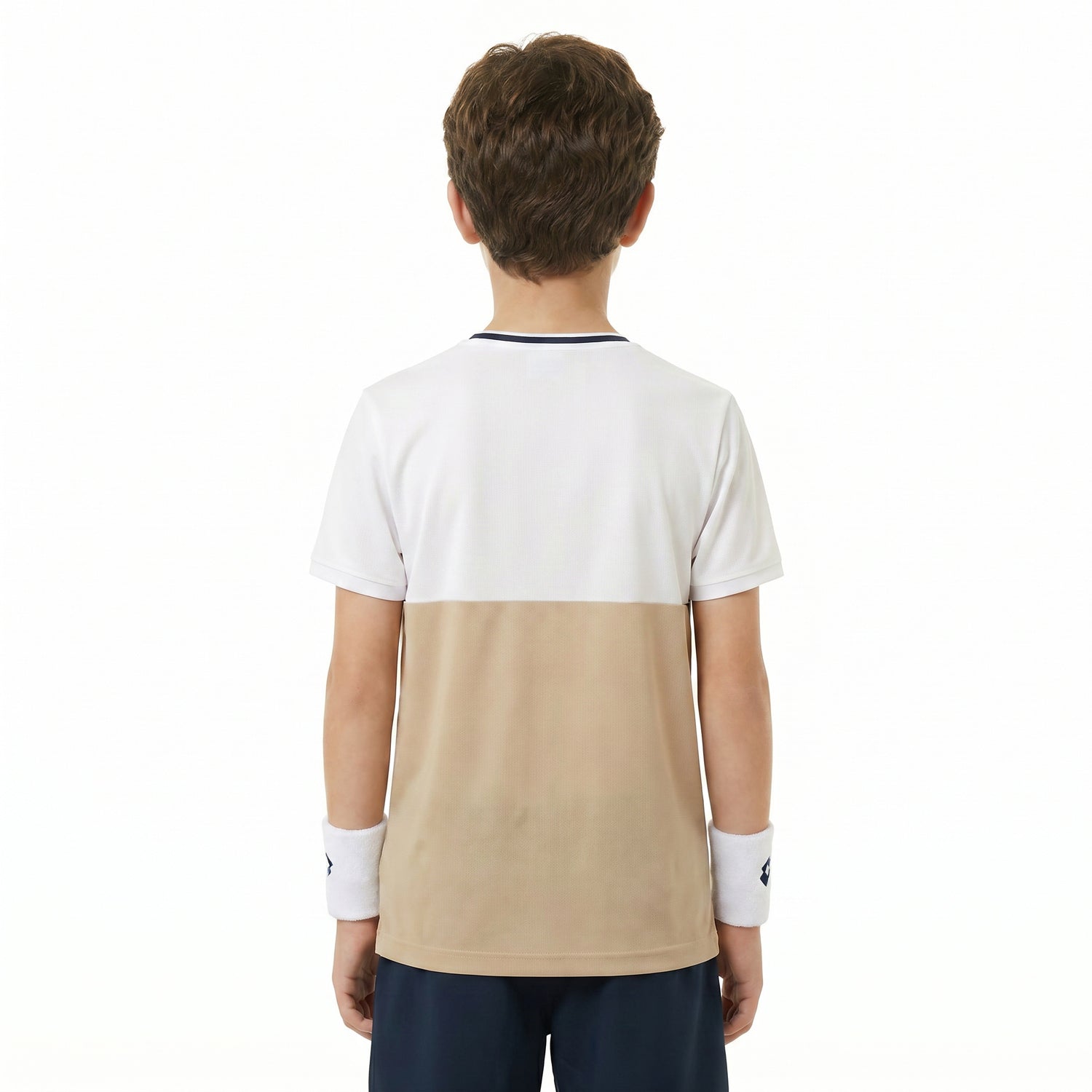 RAGAZZI MAGLIETTA TENNIS TECH D1 BEIGE 222847 9SP 02