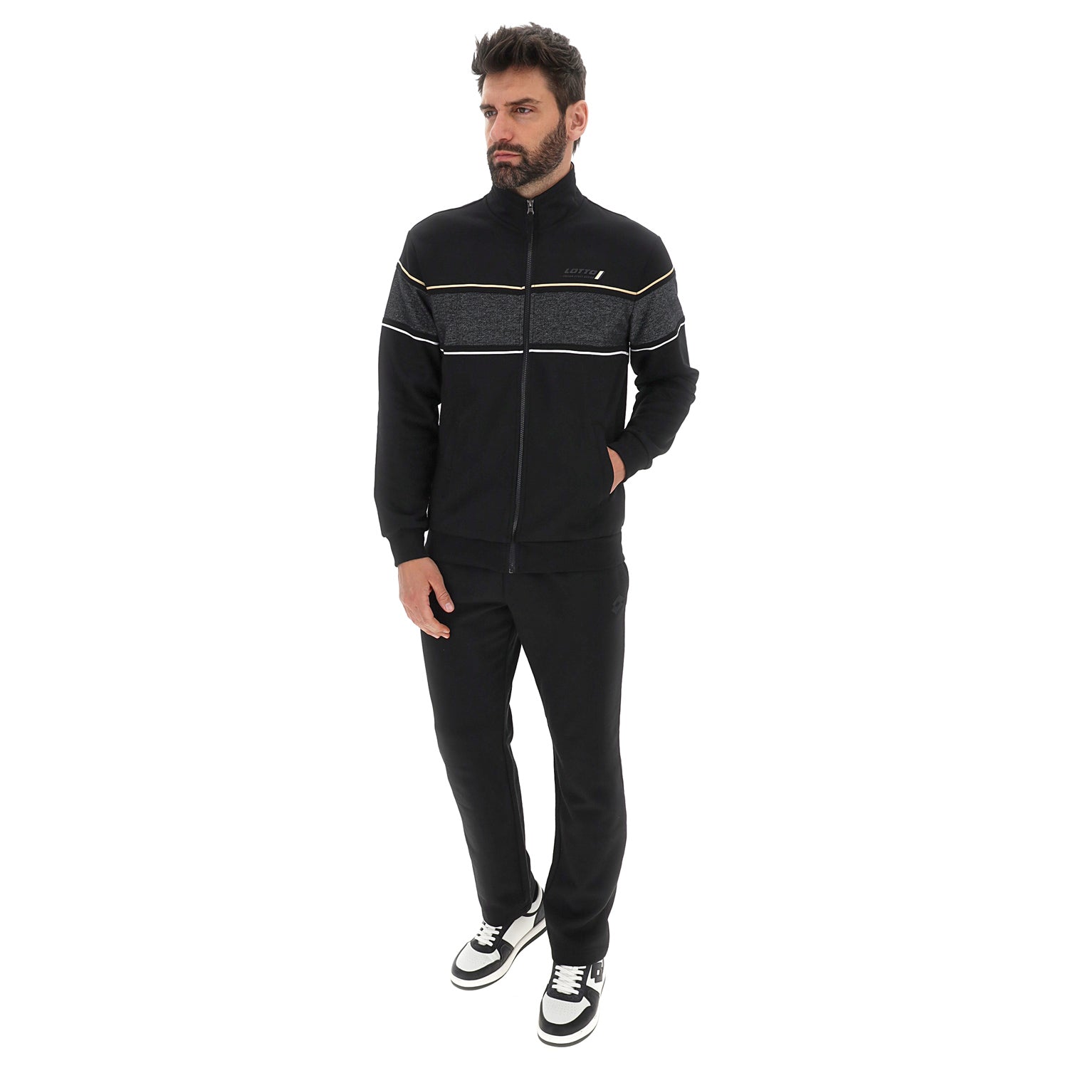 UOMO TUTA GINNASTICA GALAXY NERO 222876 1CL 01