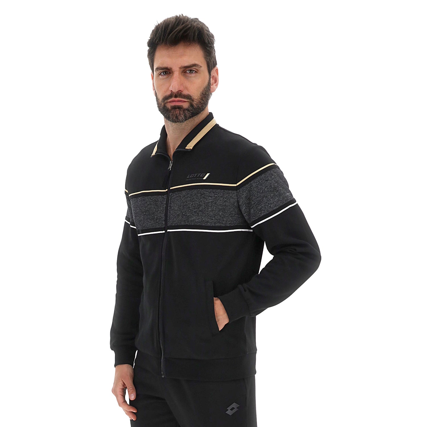 UOMO TUTA GINNASTICA GALAXY NERO 222876 1CL 02