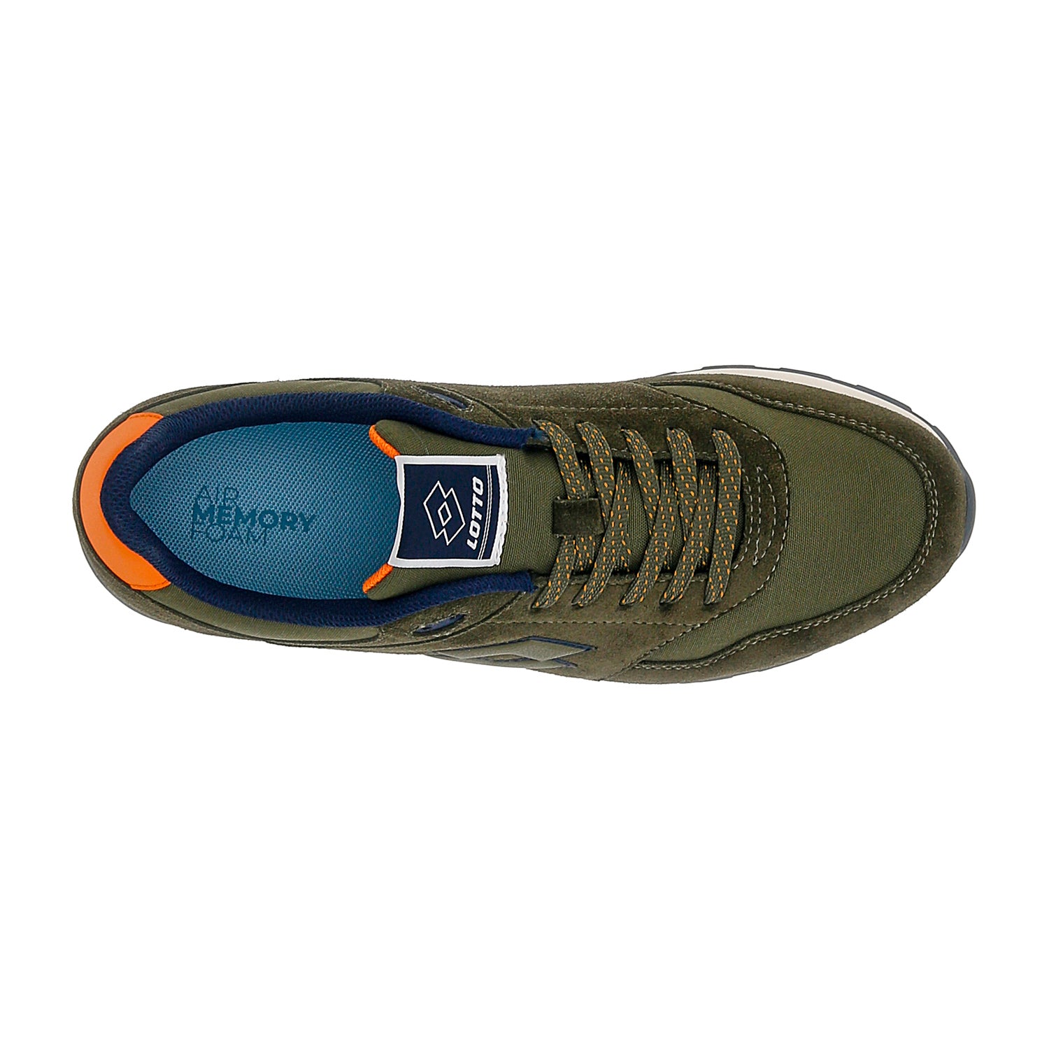 UOMO SCARPE TRAINER VERDE SCURO 222902 948 06