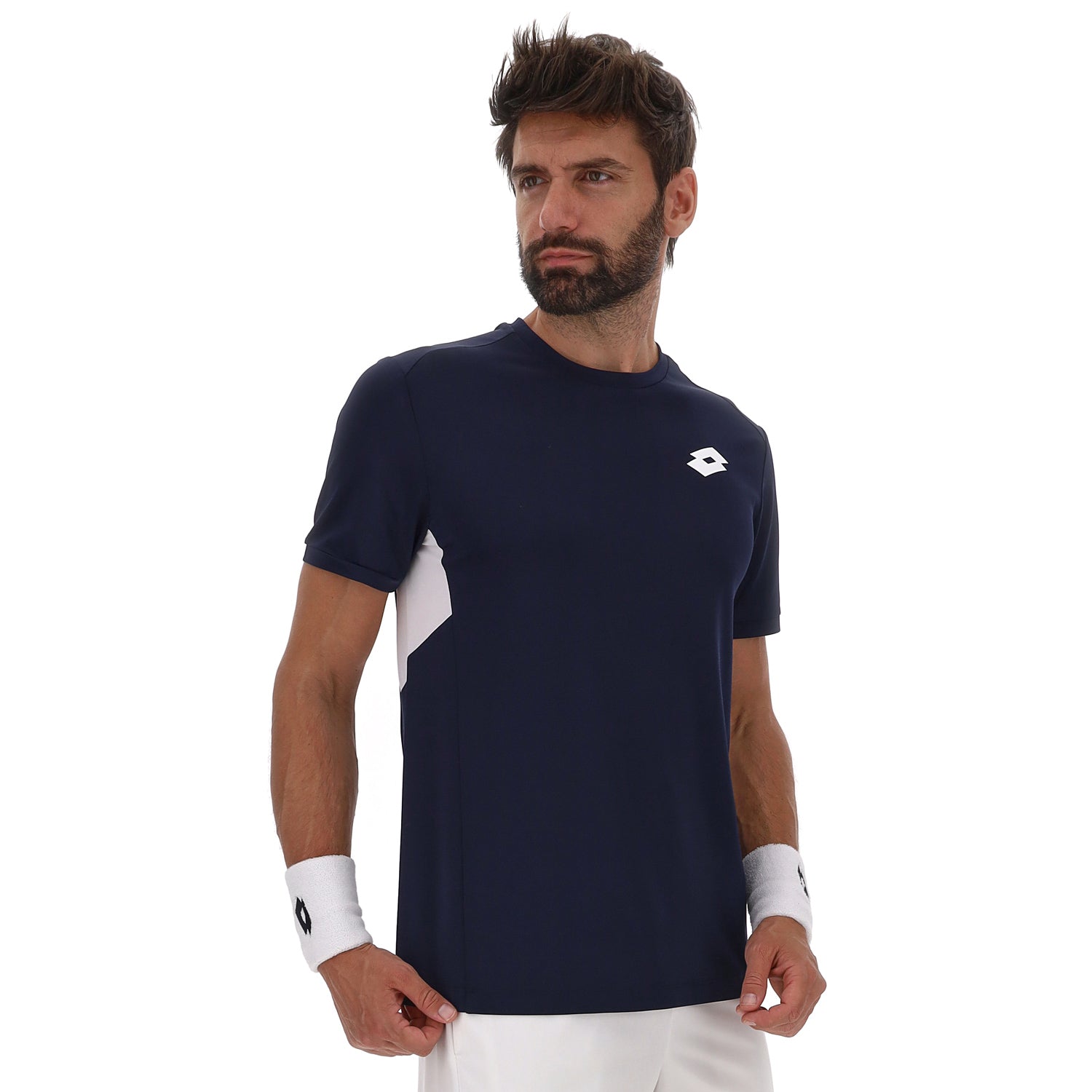 UOMO MAGLIETTA TENNIS TEAMS NERO 223325 1CL 01
