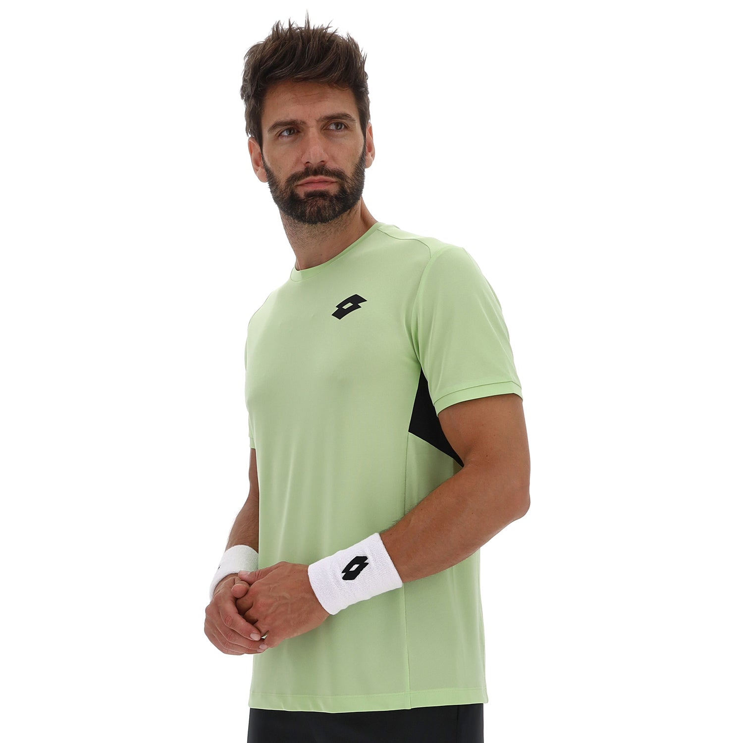 UOMO MAGLIETTA TENNIS TEAMS VERDE CHIARO 223325 90V 01
