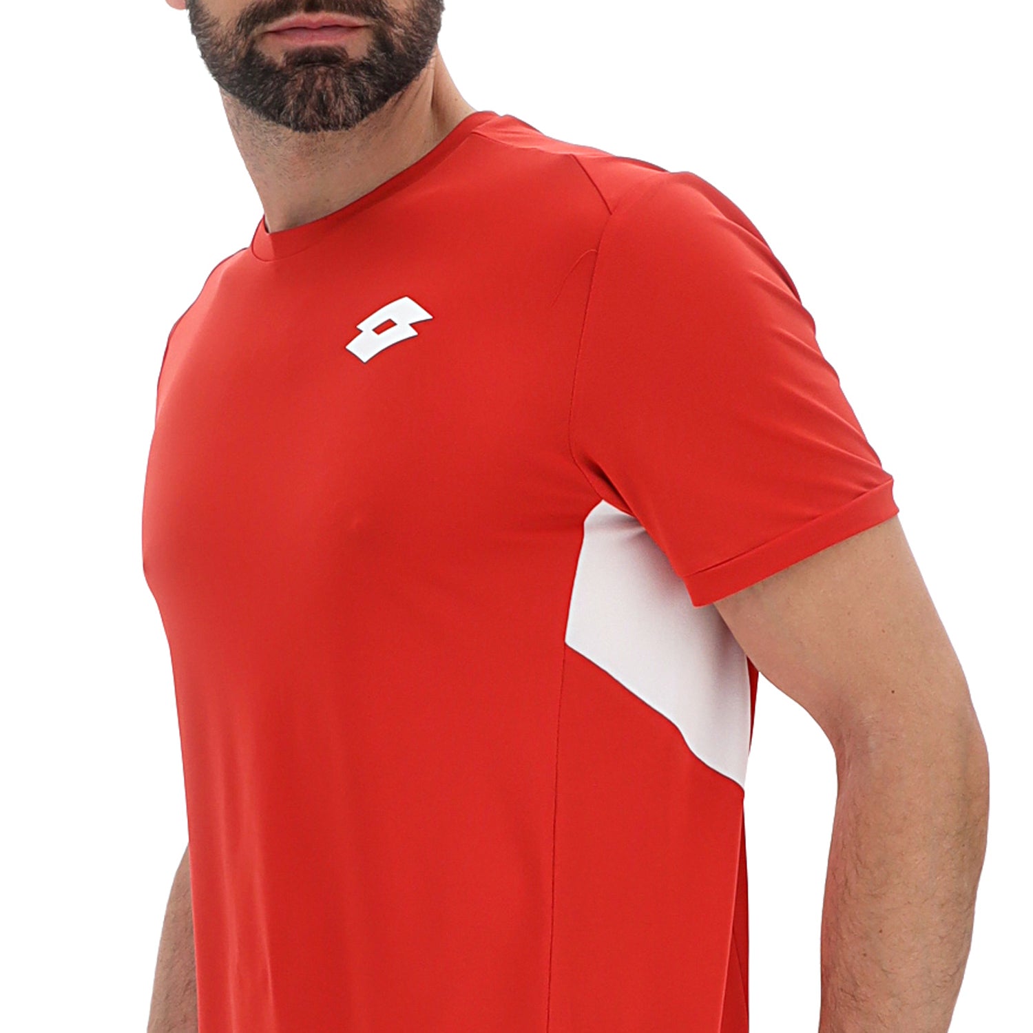 UOMO MAGLIETTA TENNIS TEAMS ROSSO 223325 E1M 03